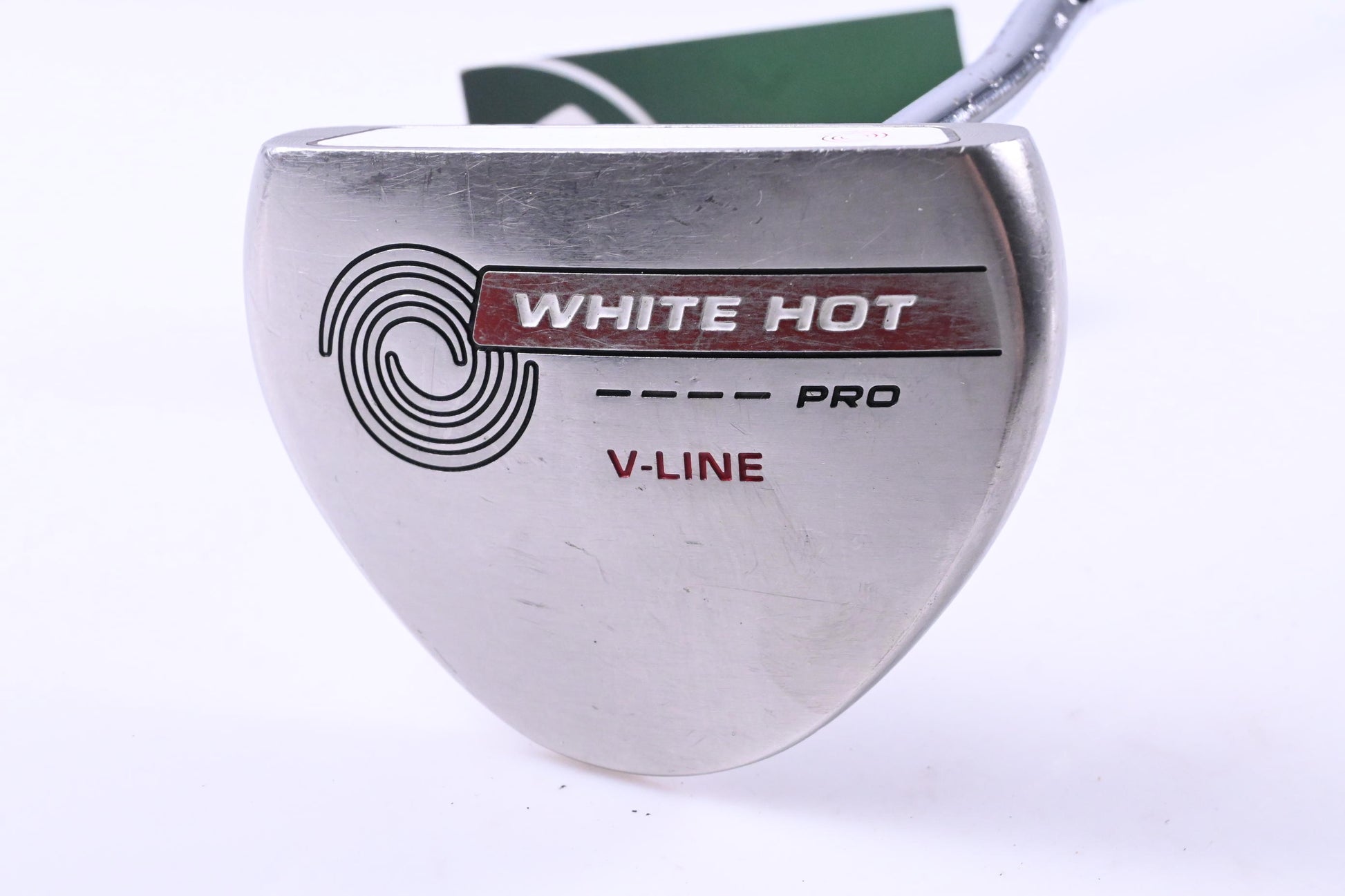 Odyssey White Hot Pro V-Line Putter / 34 Inch / Heavy Rust On Shaft