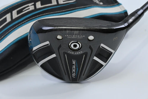 Callaway Rogue Sub Zero #3 Wood / 15 Degree / Stiff Flex HZRDUS Yellow 83 Shaft