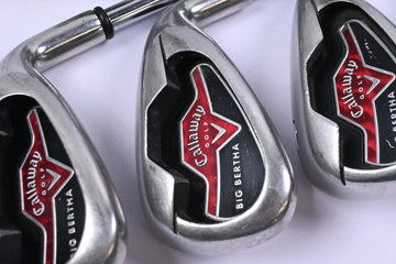 Callaway Big Bertha 2006 Irons / 5-PW+SW / Regular Flex Steel Shafts