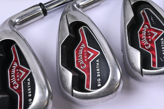 Callaway Big Bertha 2006 Irons / 5-PW+SW / Regular Flex Steel Shafts