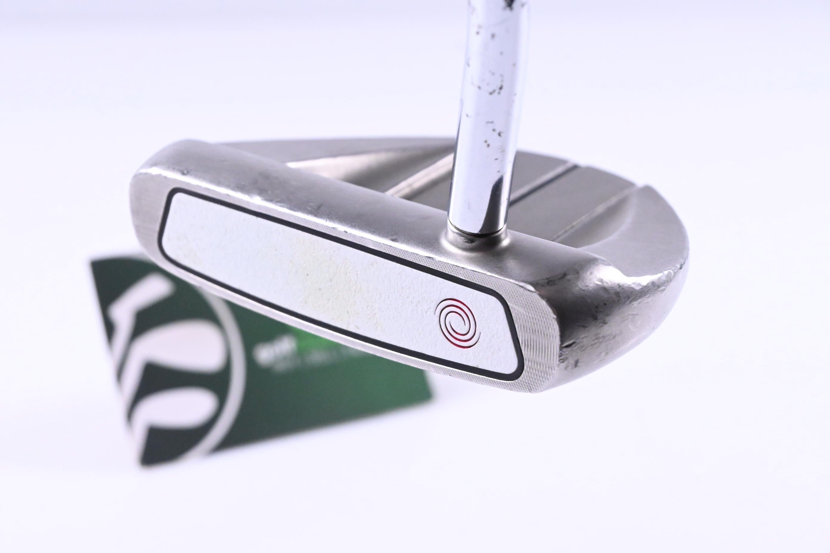 Odyssey White Hot Pro V-Line Putter / 34 Inch / Heavy Rust On Shaft