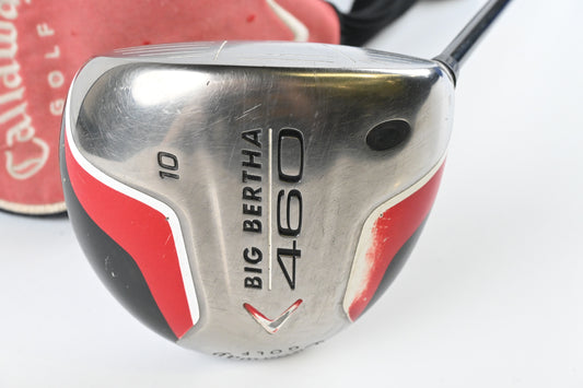 Callaway Big Bertha 460 Driver / 10 Degree / Stiff Flex Aldila NVS 55 Shaft