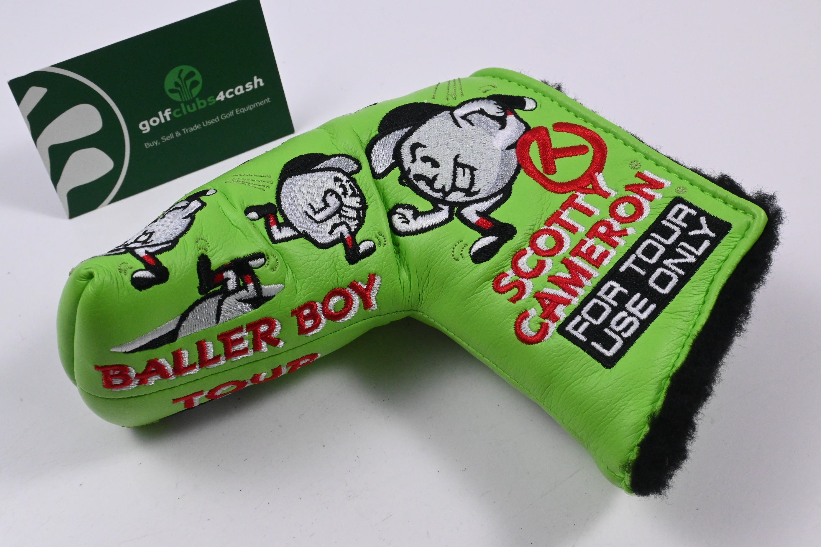 Scotty Cameron 2022 Circle T Baller Boy LTD Putter Headcover / Blade / Lime