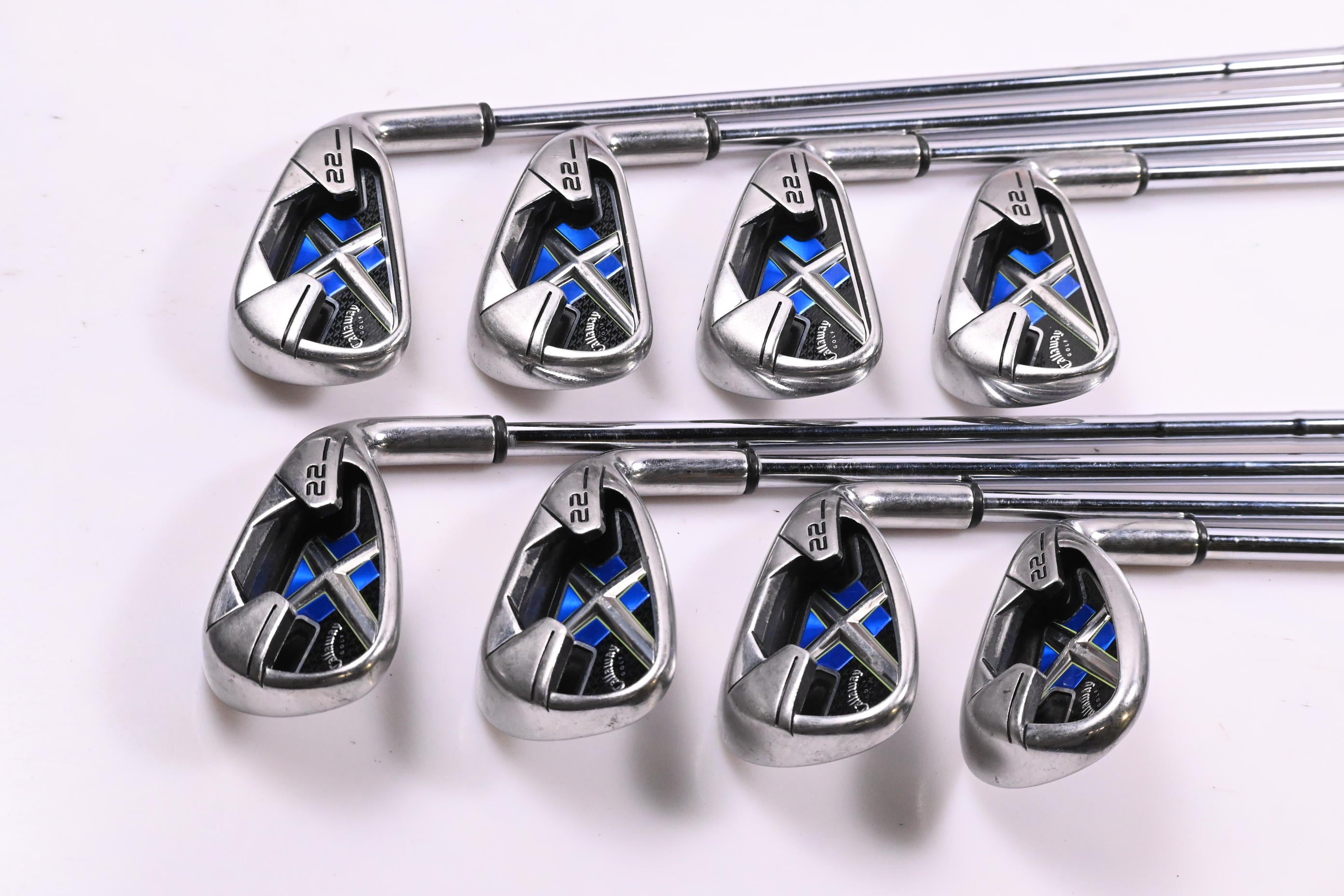 Callaway X-22 Irons / 4-PW+SW / Uniflex Callaway X-22 Shafts