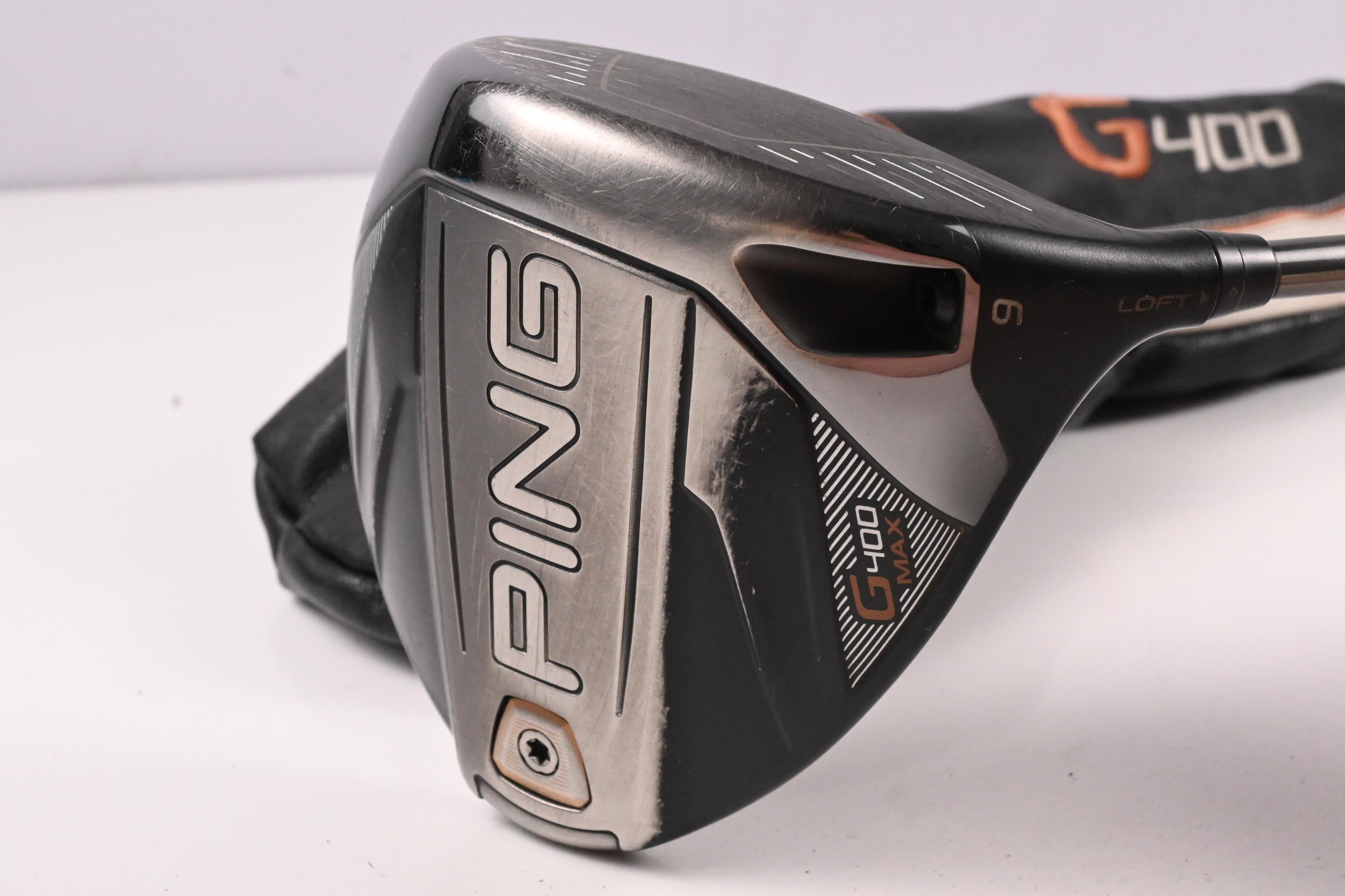 Ping G400 Max Driver / 9 Degree / Regular Flex Ping Tour 65 Shaft