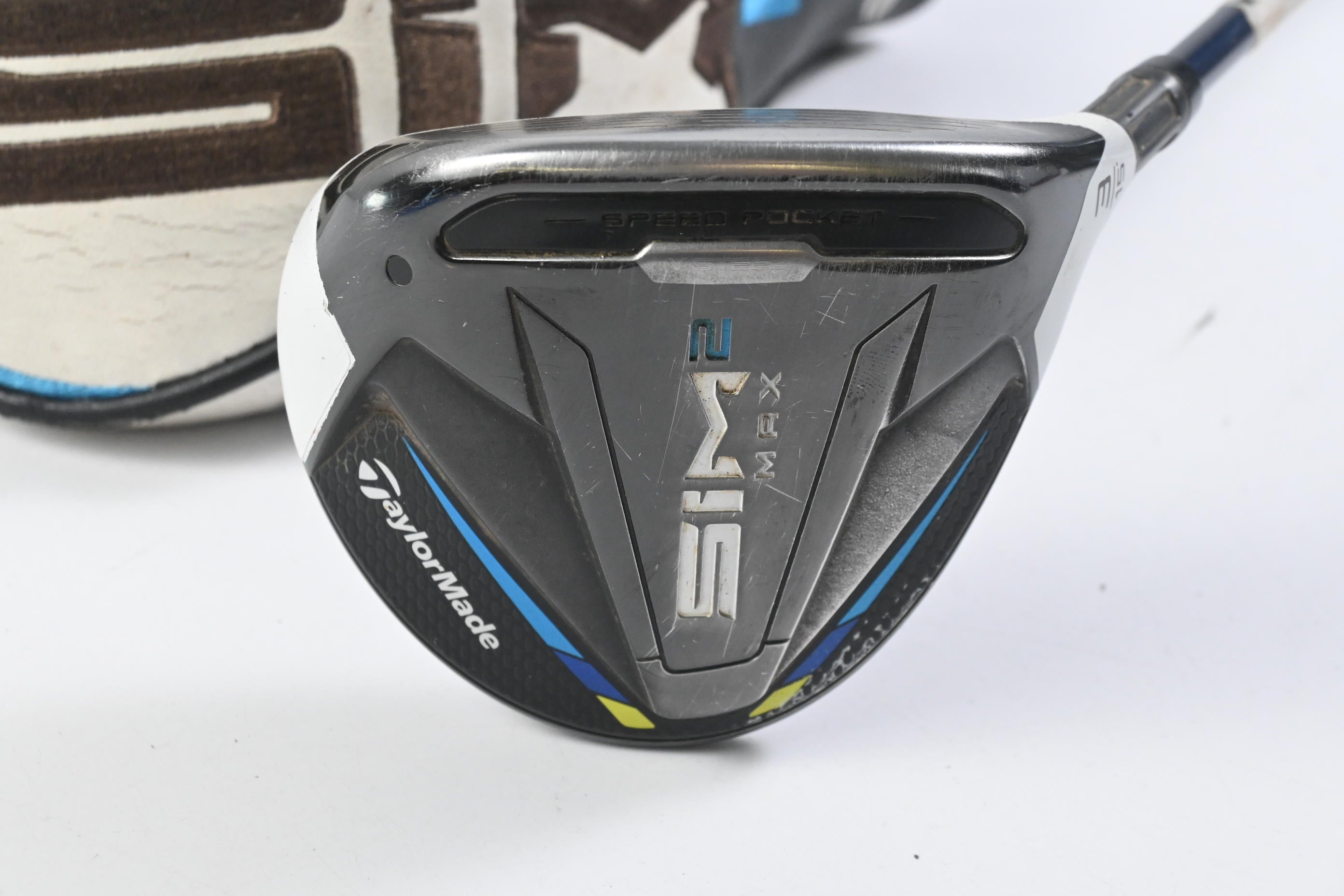 Taylormade SIM2 Max #3 Wood / 15 Degree / Stiff Flex Fujikura Ventus Blue 6 Shaft