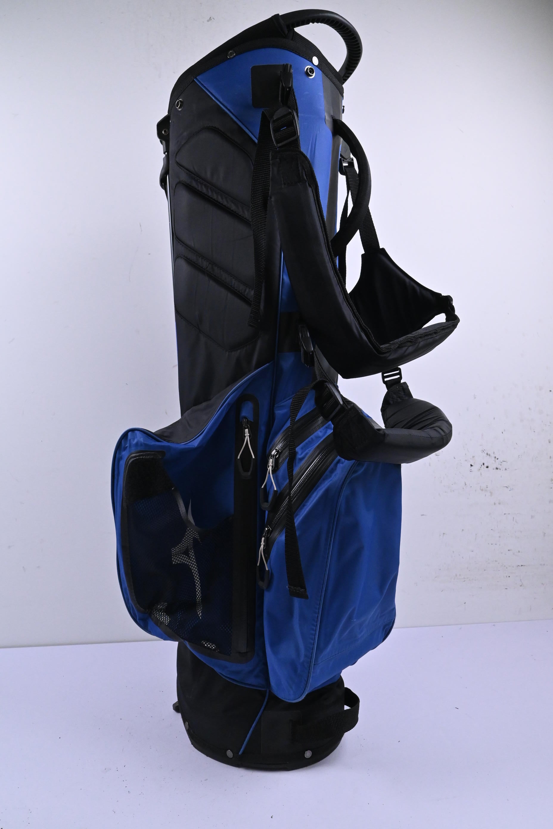 Mizuno BR-DRI Stand Bag / 4-Way Divider / Blue & Black