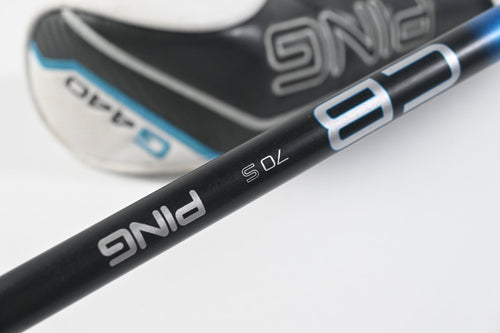 Ping G440 #3 Hybrid / 20 Degree / Stiff Flex Ping Alta CB Blue 70 Shaft