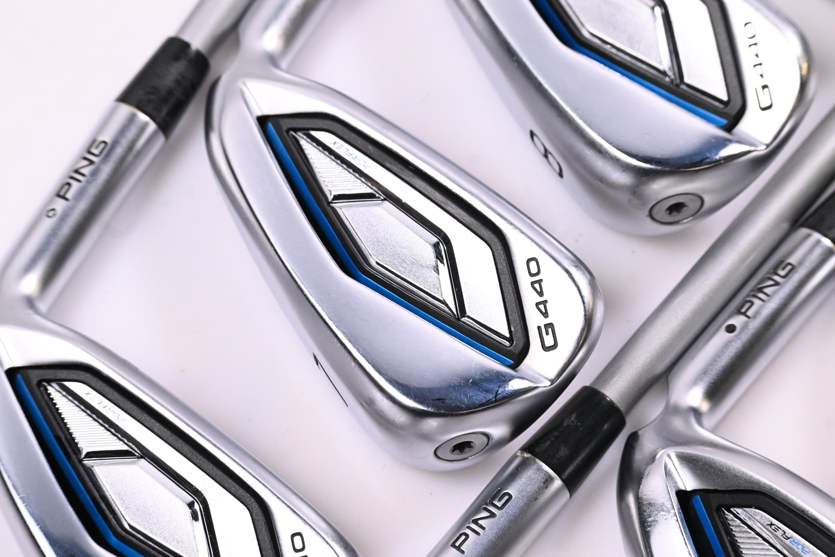 Ping G440 Irons / 6-PW+GW+52°+56° / Black Dot / Senior Flex Ping Alta Quick 45