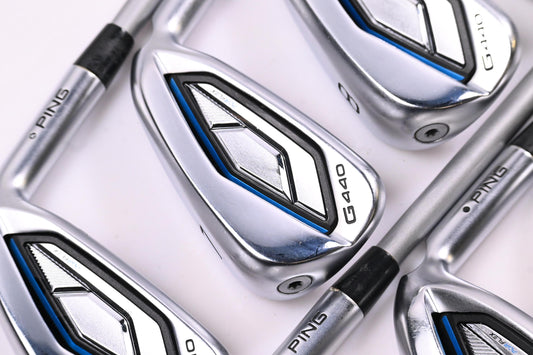 Ping G440 Irons / 6-PW+GW+52°+56° / Black Dot / Senior Flex Ping Alta Quick 45