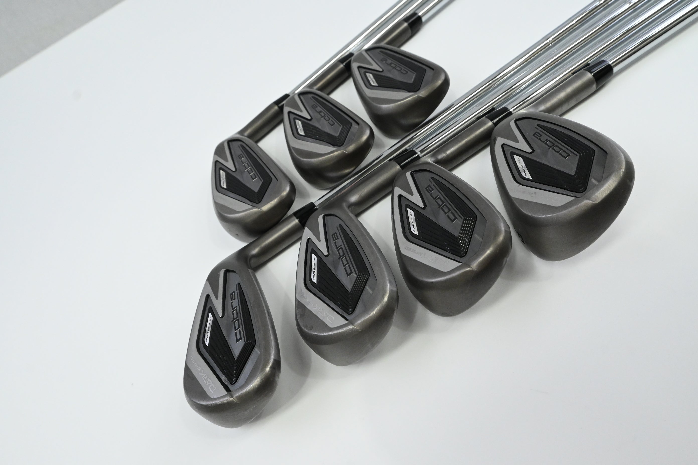 Cobra Darkspeed Irons / 5-PW+GW / Regular Flex KBS Tour Lite Shafts