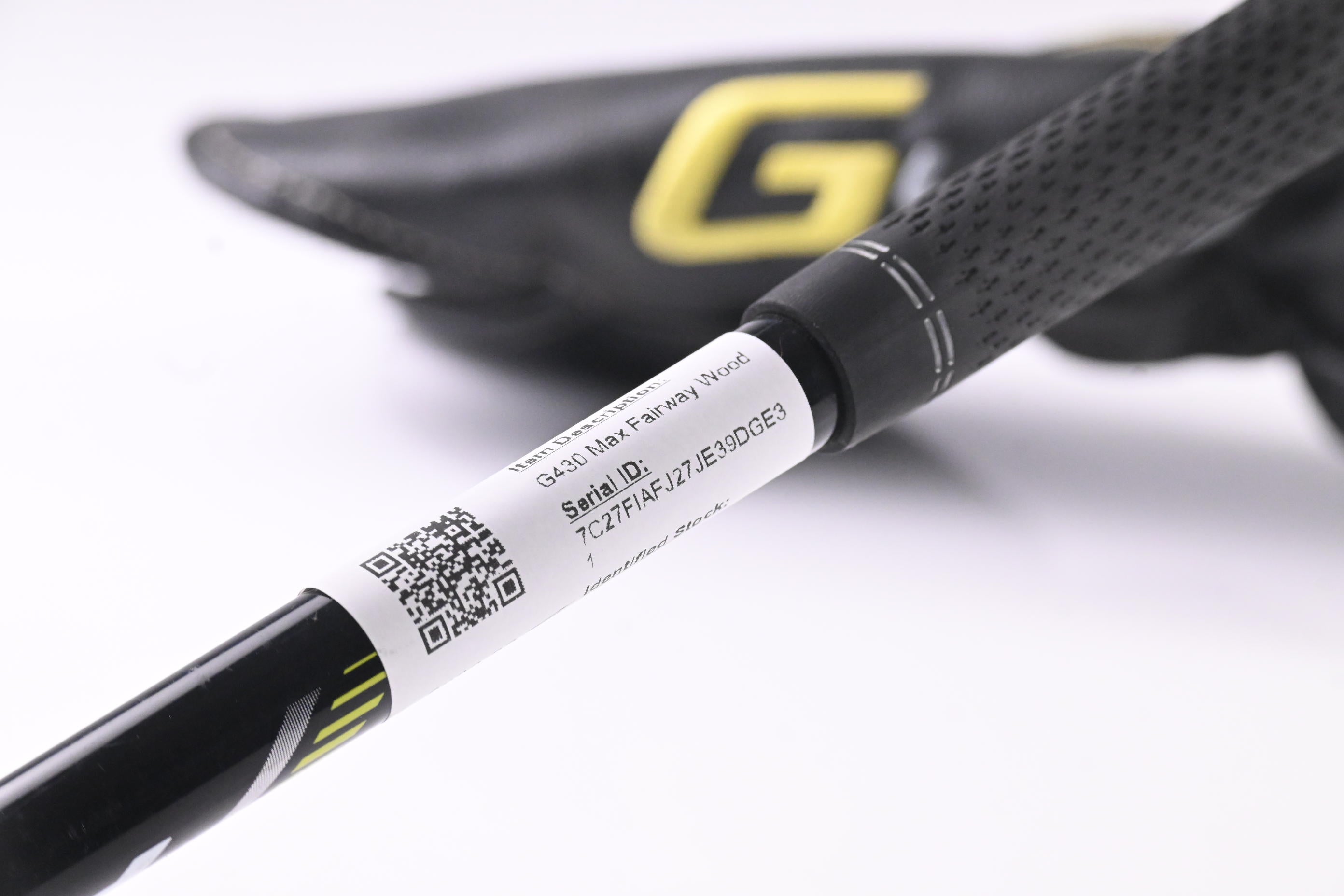 Ping G430 Max #7 Wood / 21 Degree / Regular Flex Ping Alta CB Black 65 Shaft