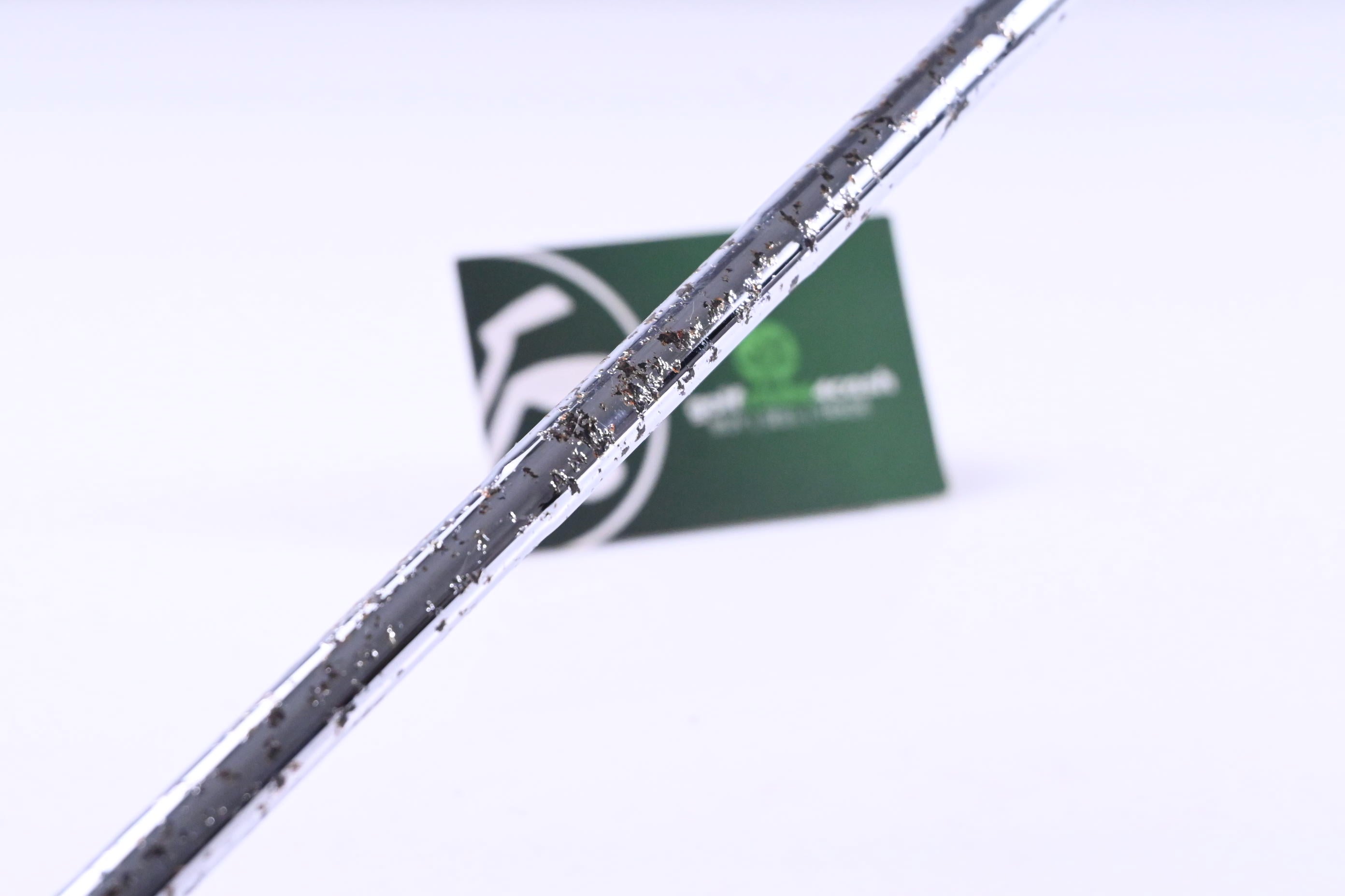 Odyssey White Hot Pro V-Line Putter / 34 Inch / Heavy Rust On Shaft