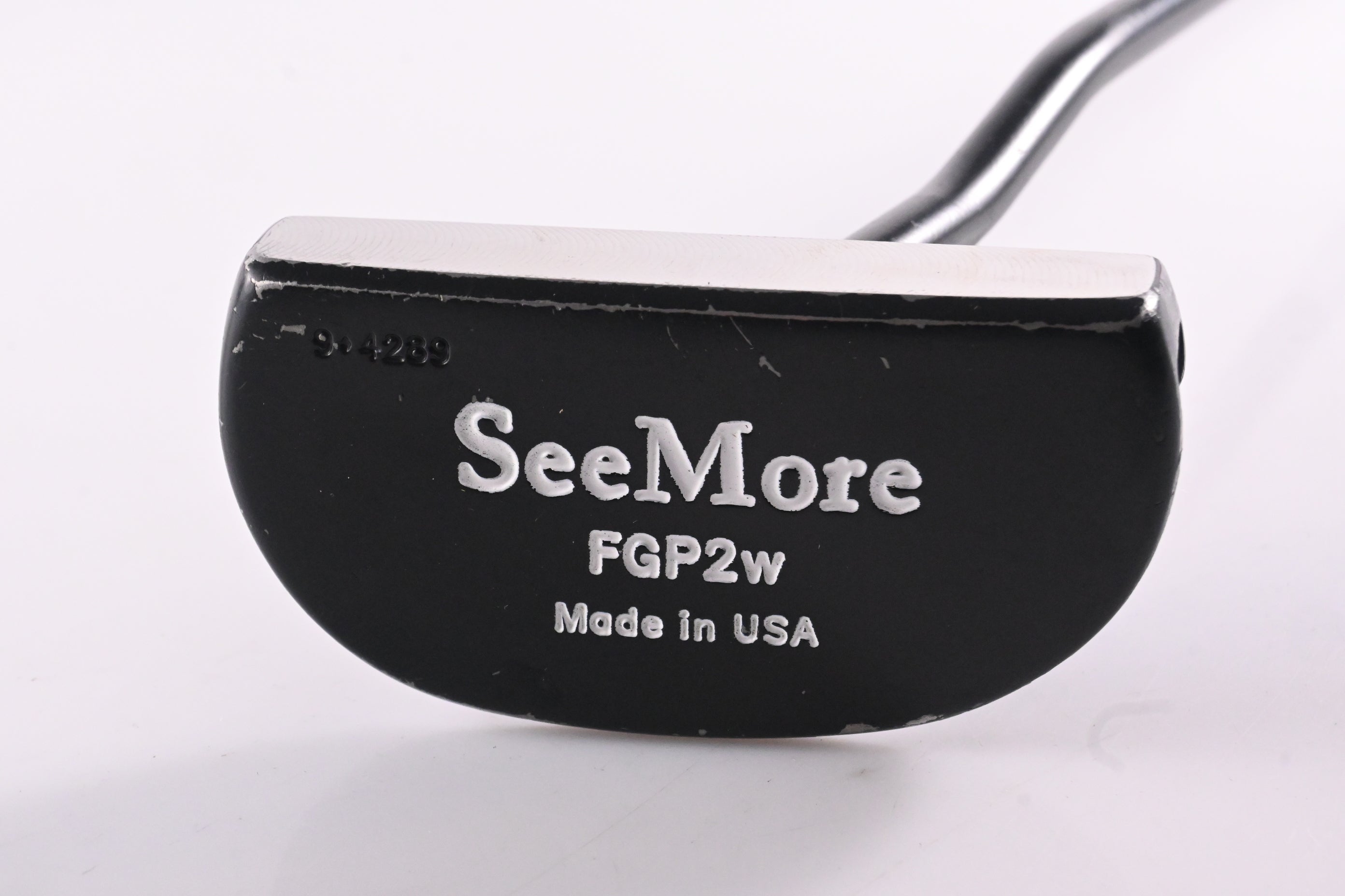 Seemore FGP2W Mallet Black Putter / 34 Inch