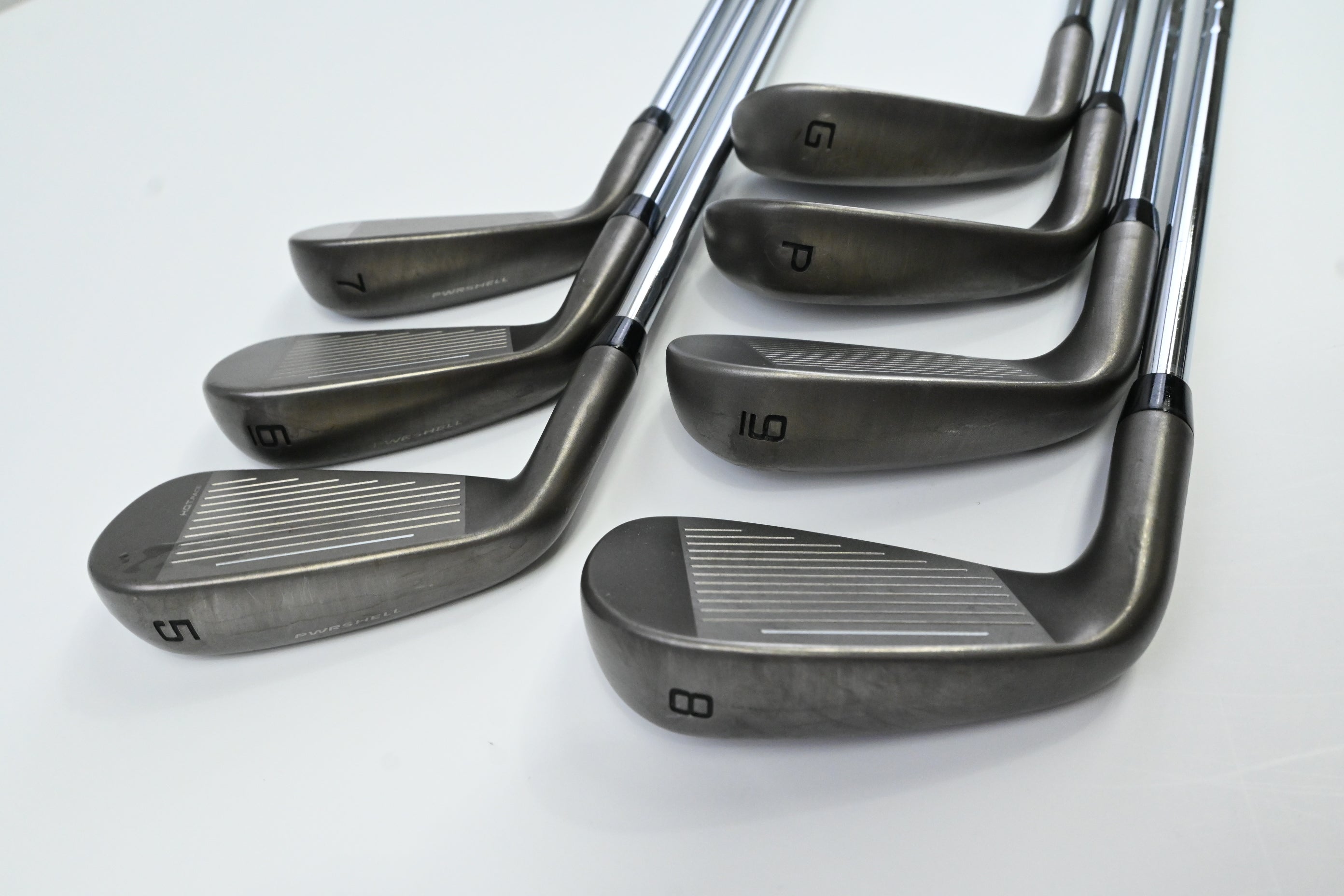 Cobra Darkspeed Irons / 5-PW+GW / Regular Flex KBS Tour Lite Shafts