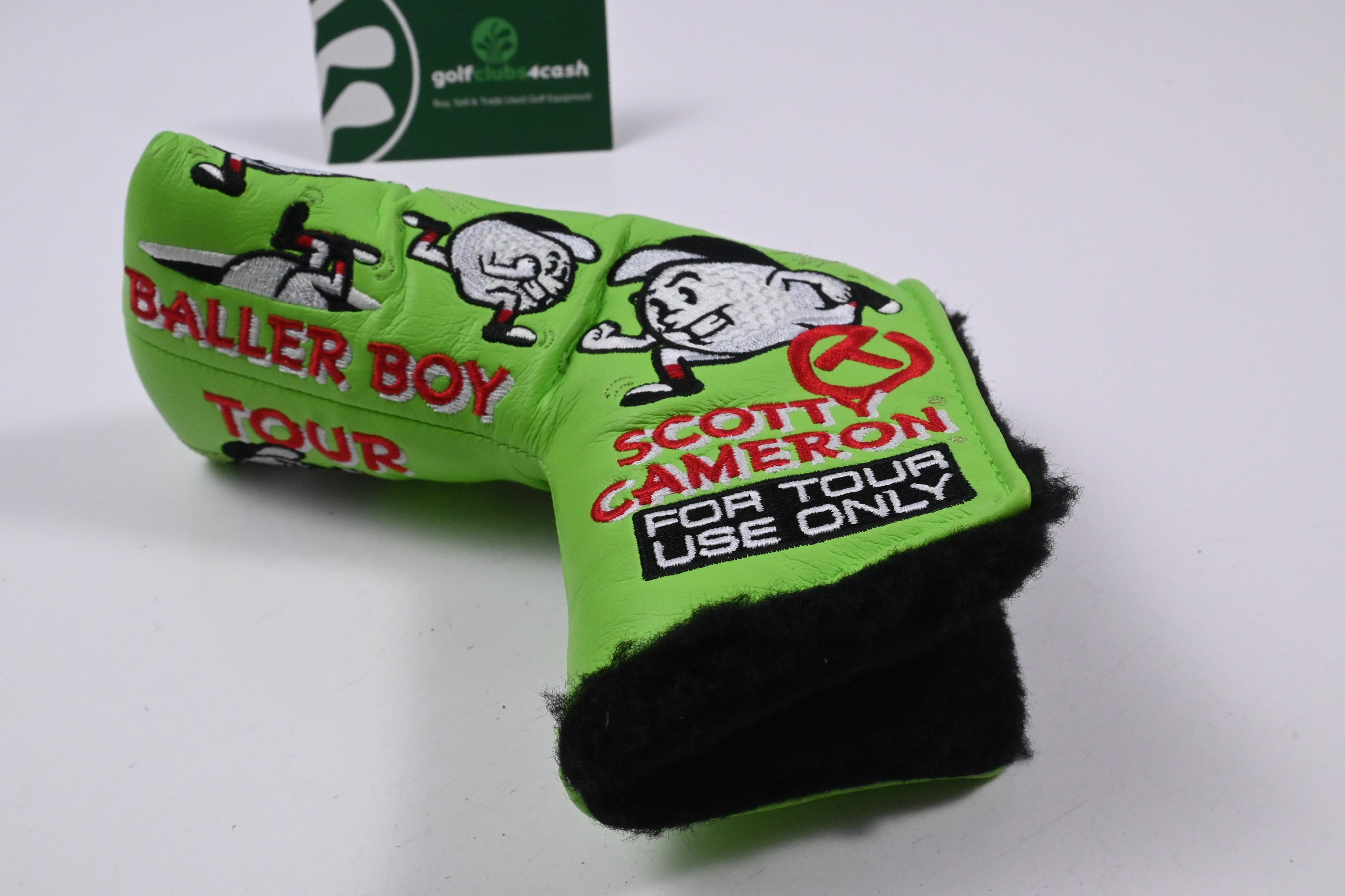 Scotty Cameron 2022 Circle T Baller Boy LTD Putter Headcover / Blade / Lime