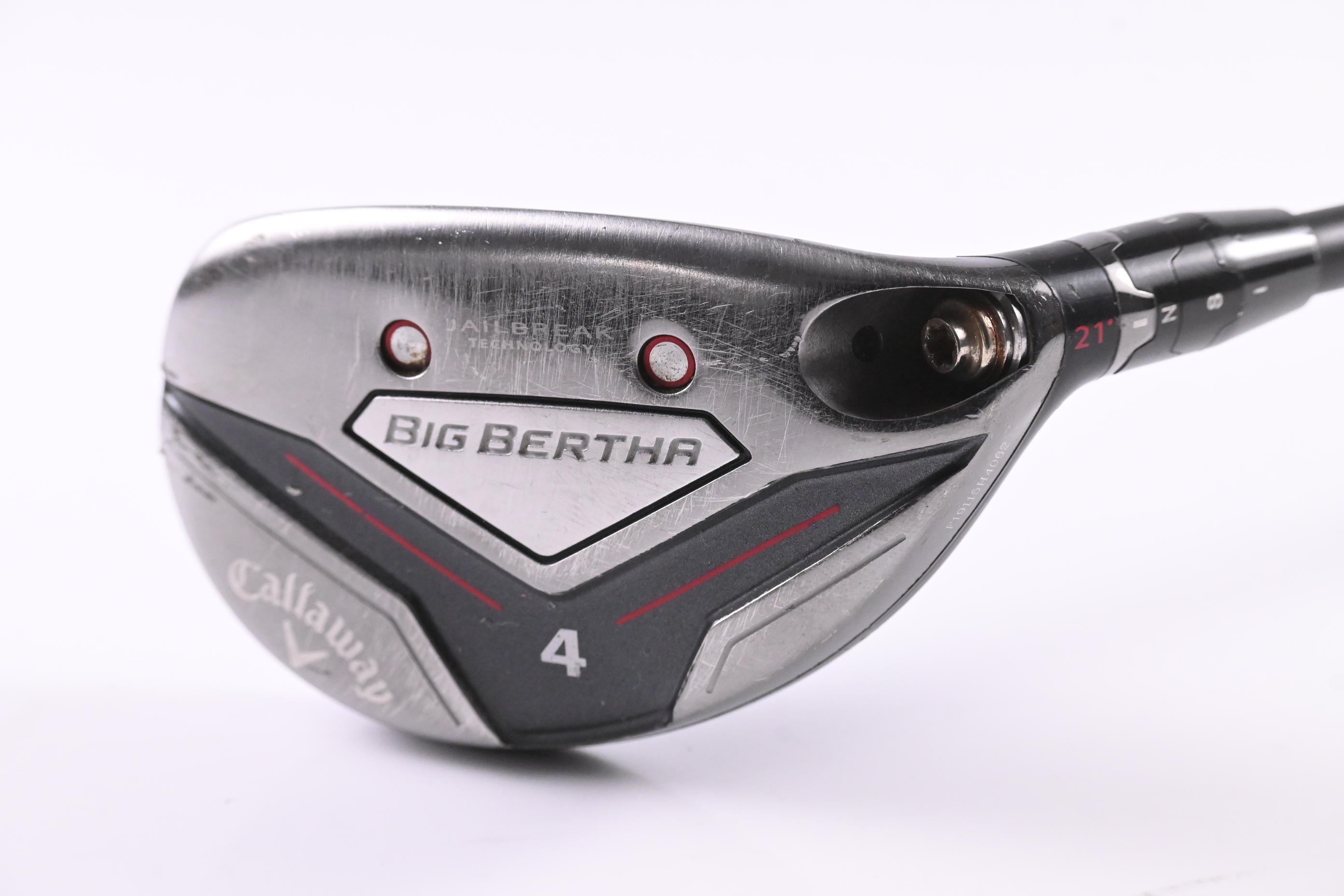 Callaway Big Bertha 2019 #4 Hybrid / 21 Degree / Regular Flex Cypher 60 Shaft