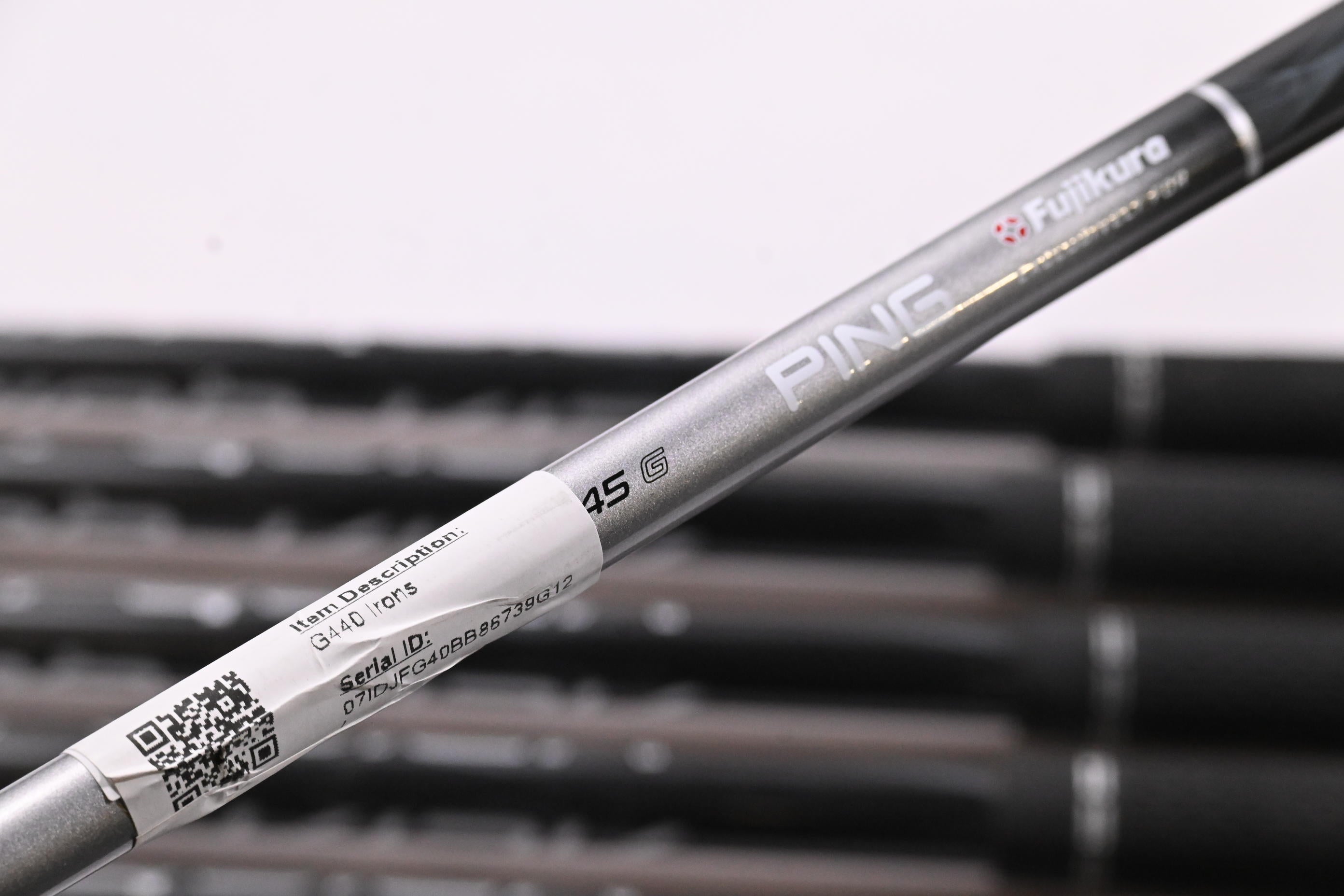 Ping G440 Irons / 6-PW+GW+52°+56° / Black Dot / Senior Flex Ping Alta Quick 45