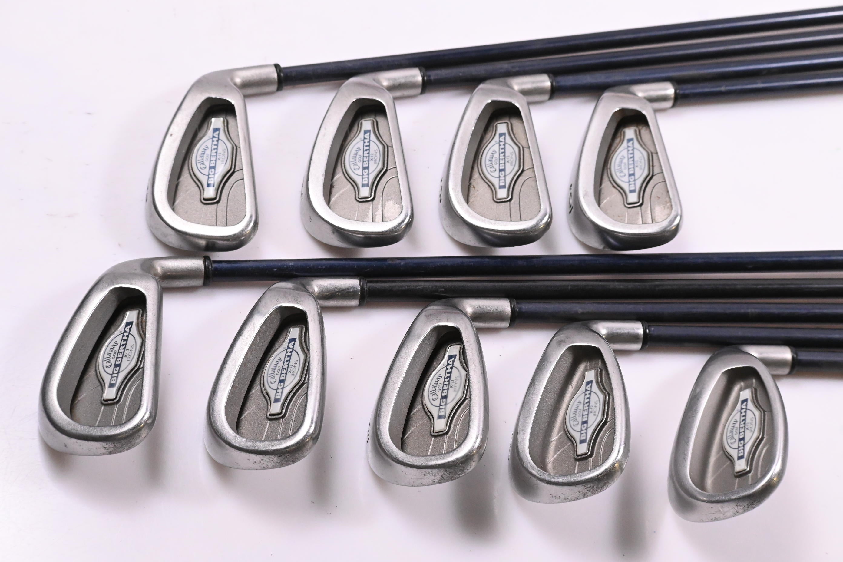 Callaway X-12 Irons / 3-PW+SW / Regular Flex Callaway RCH 99 Shafts