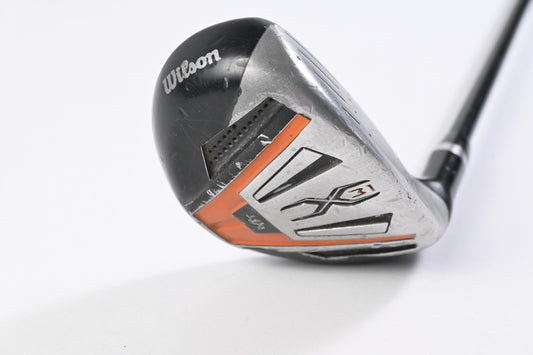 Wilson X31 #4 Hybrid / 21 Degree / Senior Flex Wilson Firestick Shaft