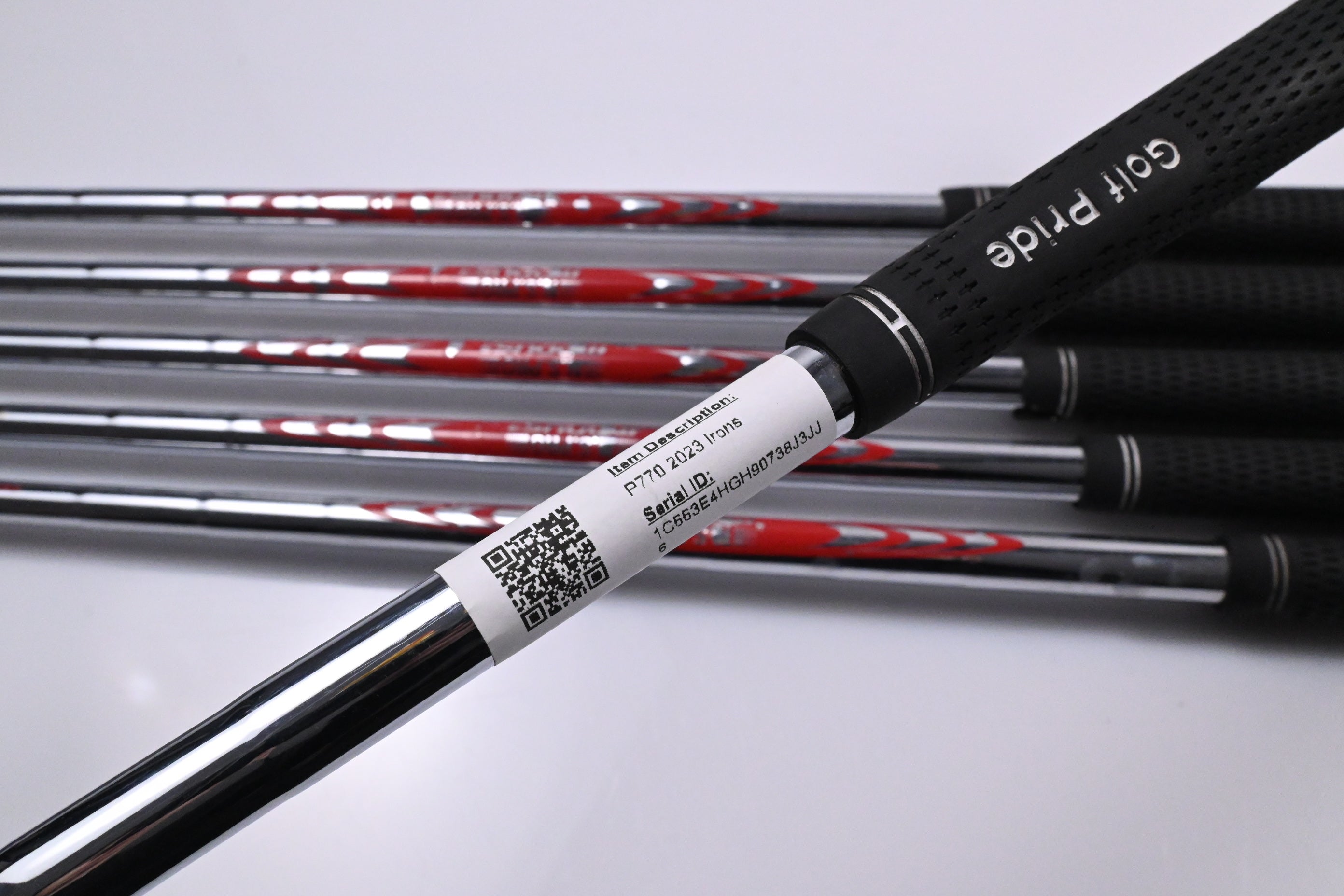 Taylormade P770 2023 Irons / 5-PW / Stiff Flex N.S. Pro Modus 3 Tour 120 Shafts