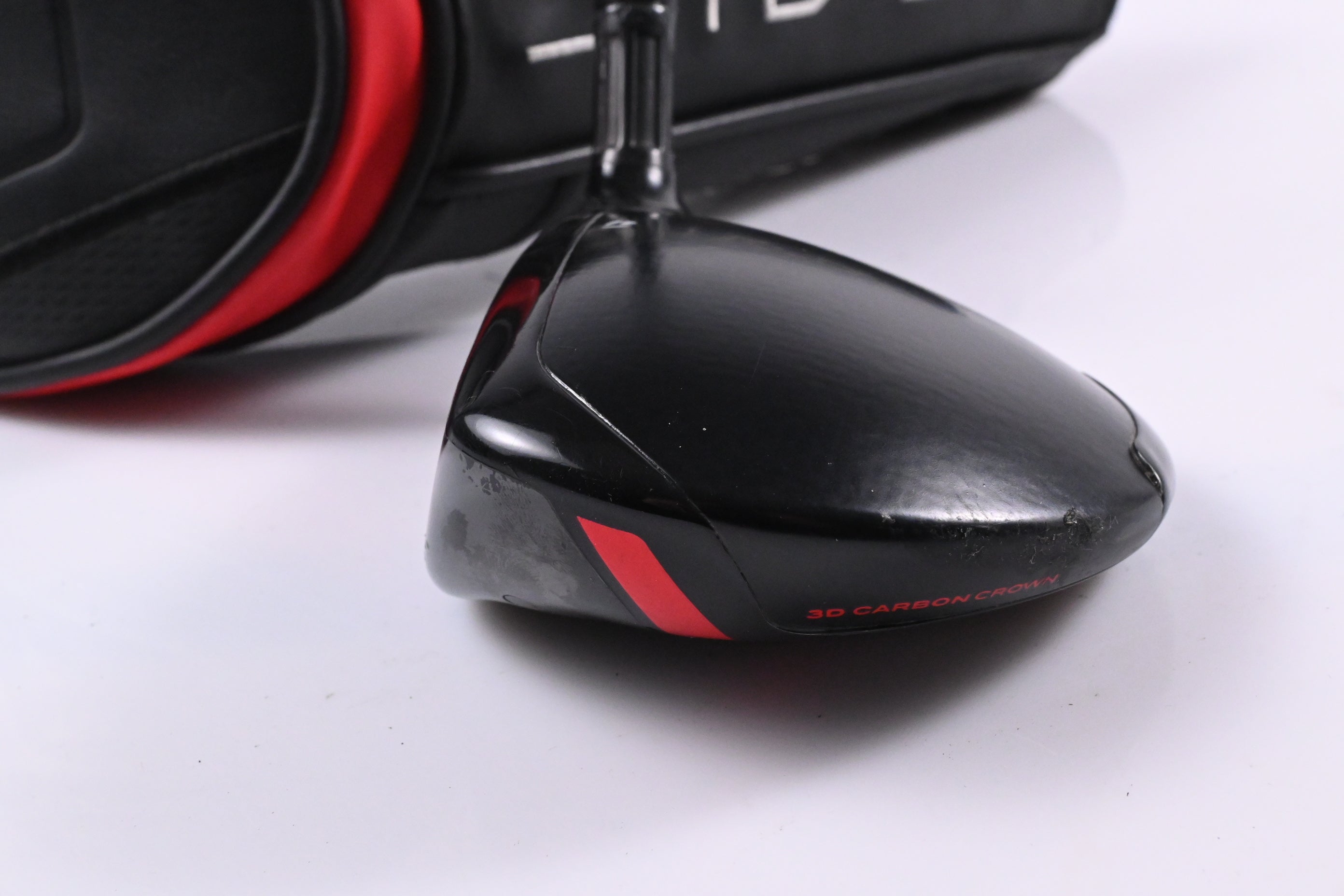 Left Hand Taylormade Stealth #3HL Wood / 16.5 Degree / Stiff Flex Ventus Red 6