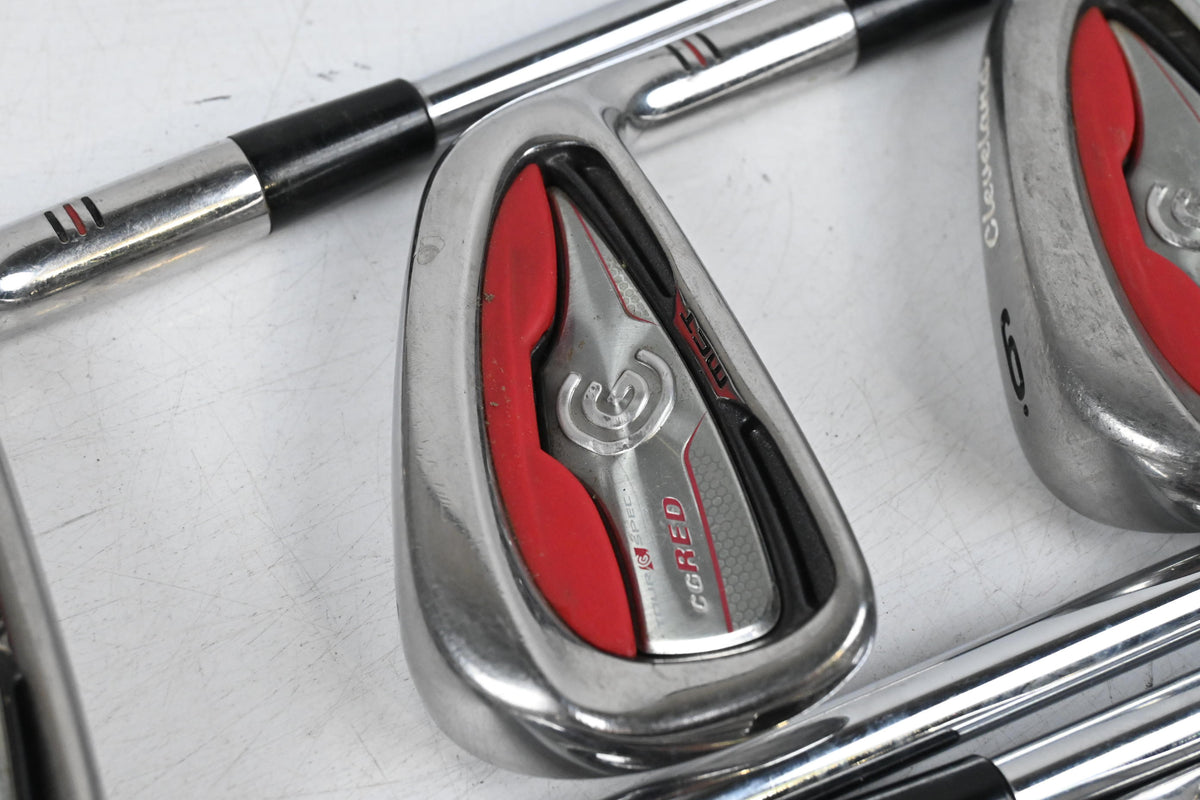 Cleveland CG Red Irons / 4-PW / Regular Flex Dynamic Gold R300 Shafts