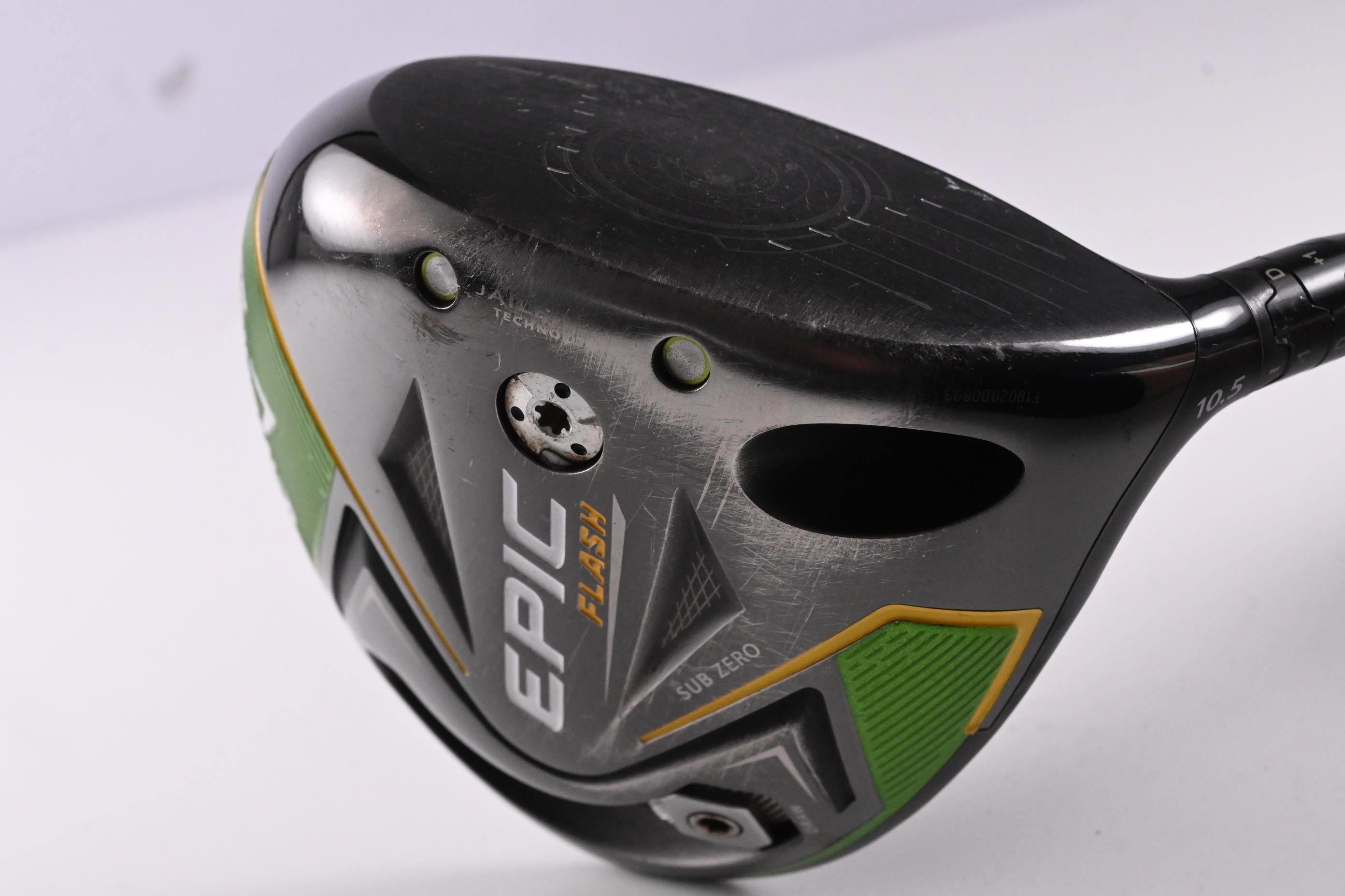 Callaway Epic Flash Sub Zero Driver / 10.5 Degree / Stiff Flex HZRDUS Smoke Black 60