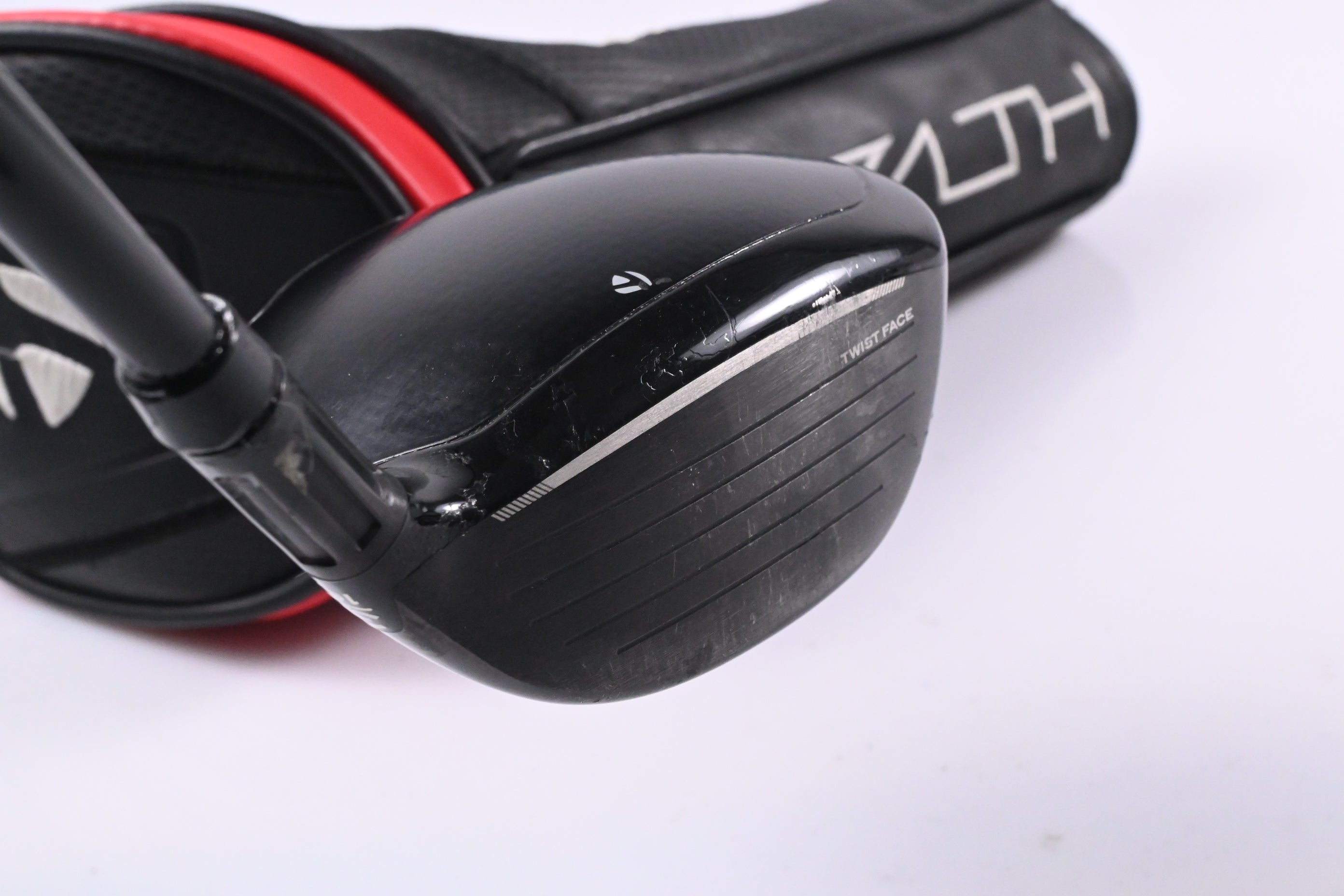 Left Hand Taylormade Stealth #3HL Wood / 16.5 Degree / Stiff Flex Ventus Red 6