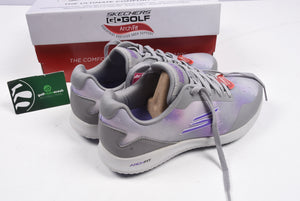 Skechers Go Golf Max 2 Splash / Ladies Golf Shoes / Grey, Purple / UK 4