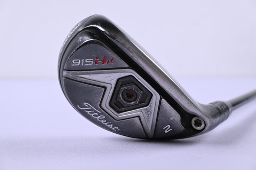 Titleist 915H #2 Hybrid / 17.5 Degree / X-Flex HZRDUS Smoke Black RDX 80 Shaft