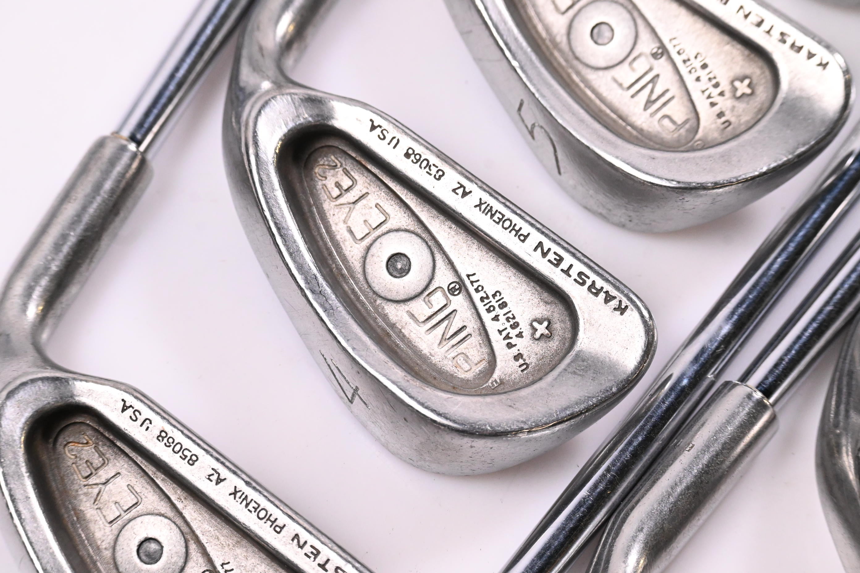 Ping Eye 2 + Irons / 3-PW+SW / Black Dot / Stiff Flex Steel Shafts