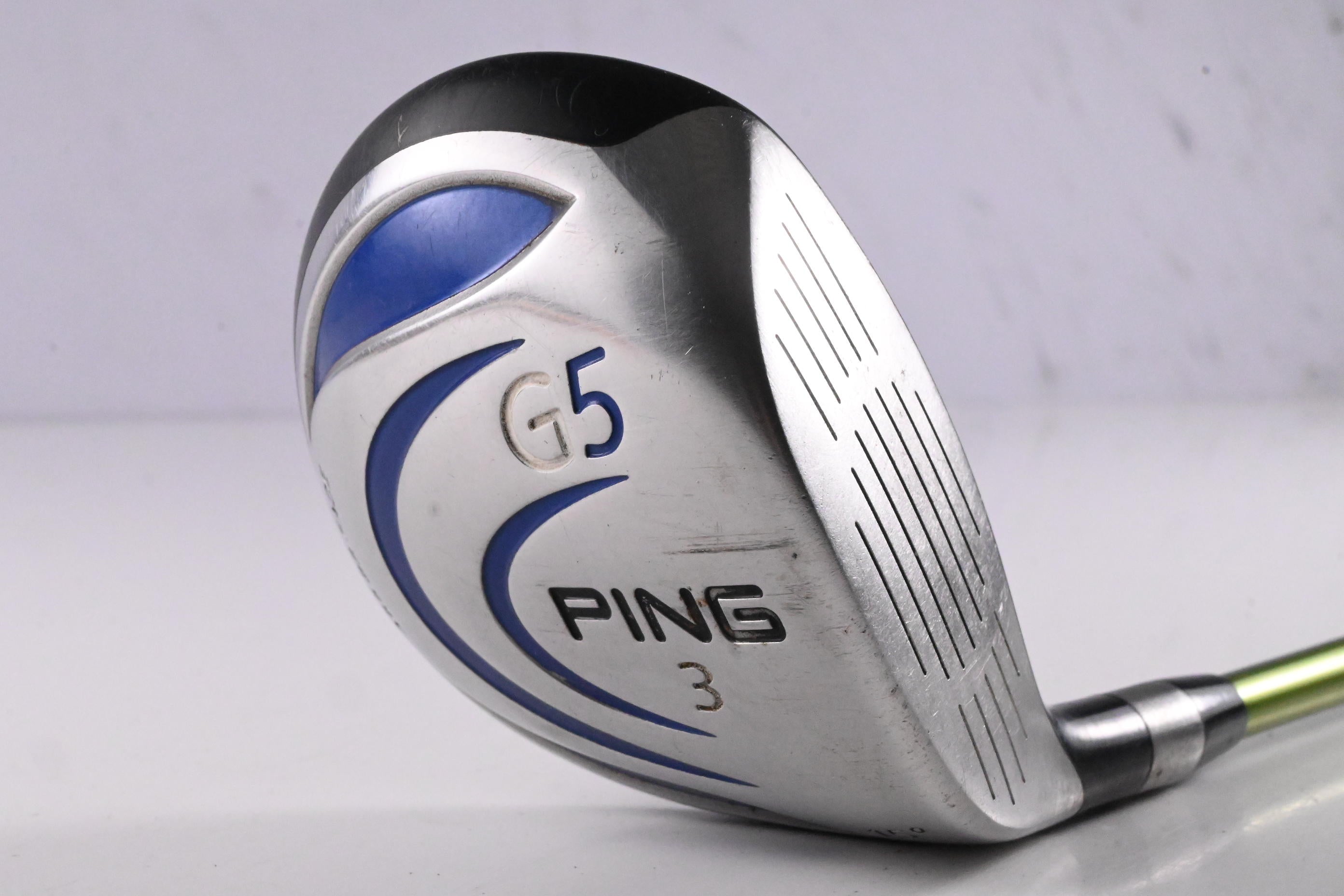 Ping G5 #3 Wood / 15 Degree / Regular Flex Aldila NV Green 75 Shaft