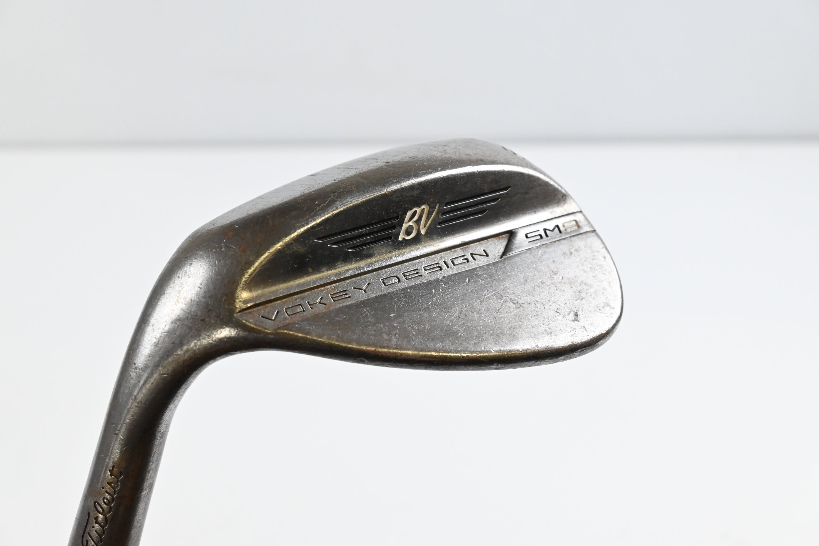Left Hand Titleist Vokey SM8 Lob Wedge / 60 Degree / Stiff Flex KBS HI-REV 125