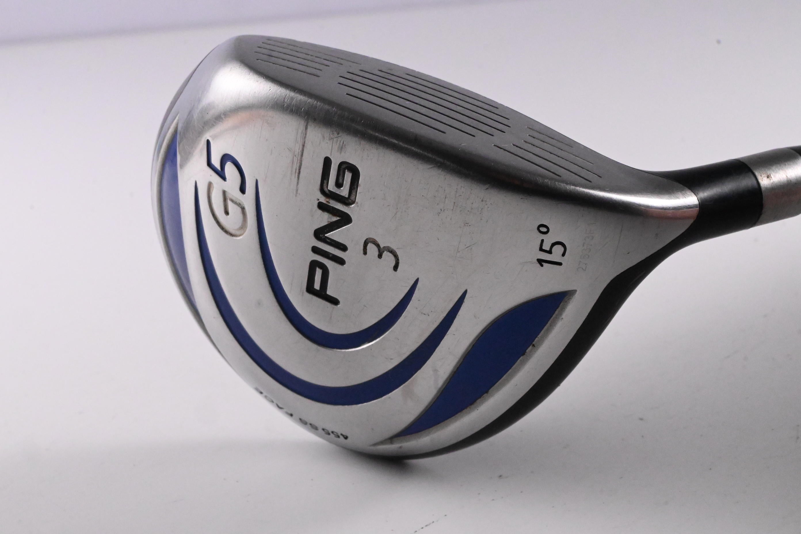 Ping G5 #3 Wood / 15 Degree / Regular Flex Aldila NV Green 75 Shaft