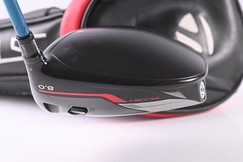 Taylormade Stealth Plus Driver / 8 Degree / Stiff Flex Evenflow Blue 65 Shaft