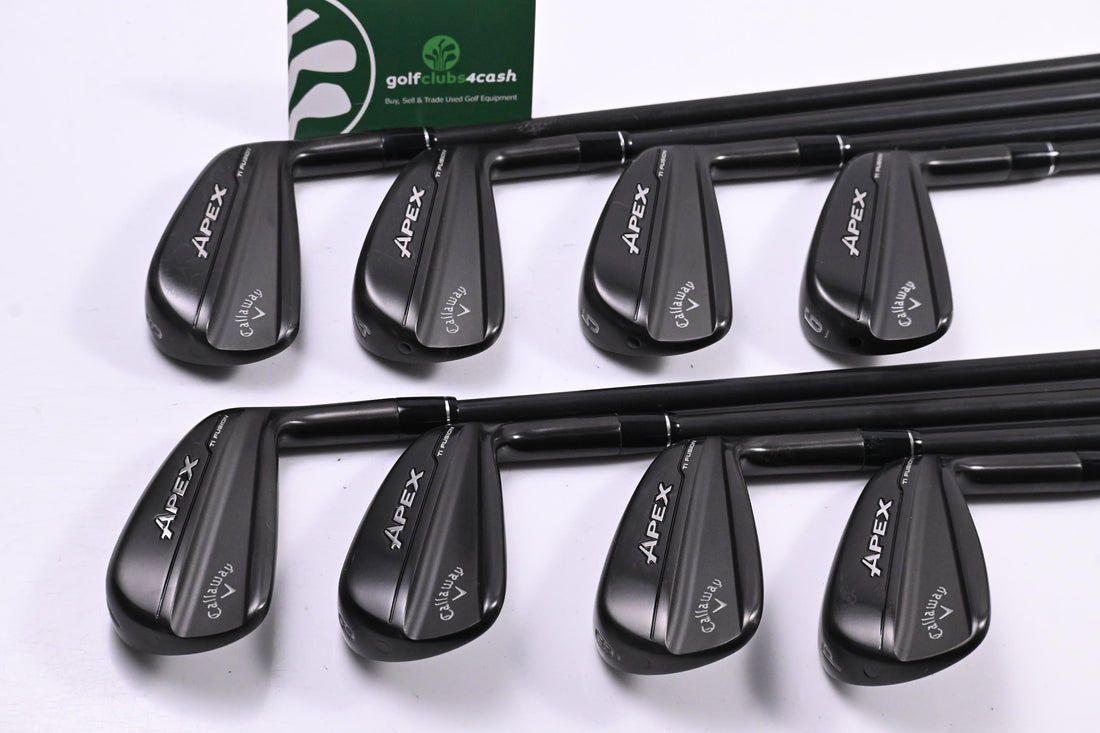 Callaway Apex Ti Fusion Irons / 3-PW / X-Flex KBS Tour CT Lite Limited Shafts