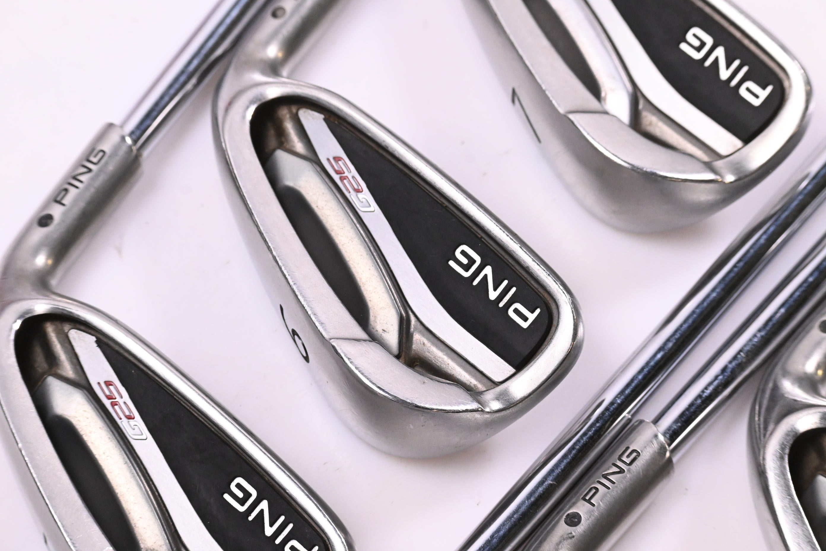 Ping G25 Irons / 5-PW+SW / Black Dot / Regular Flex Ping CFS Shaft