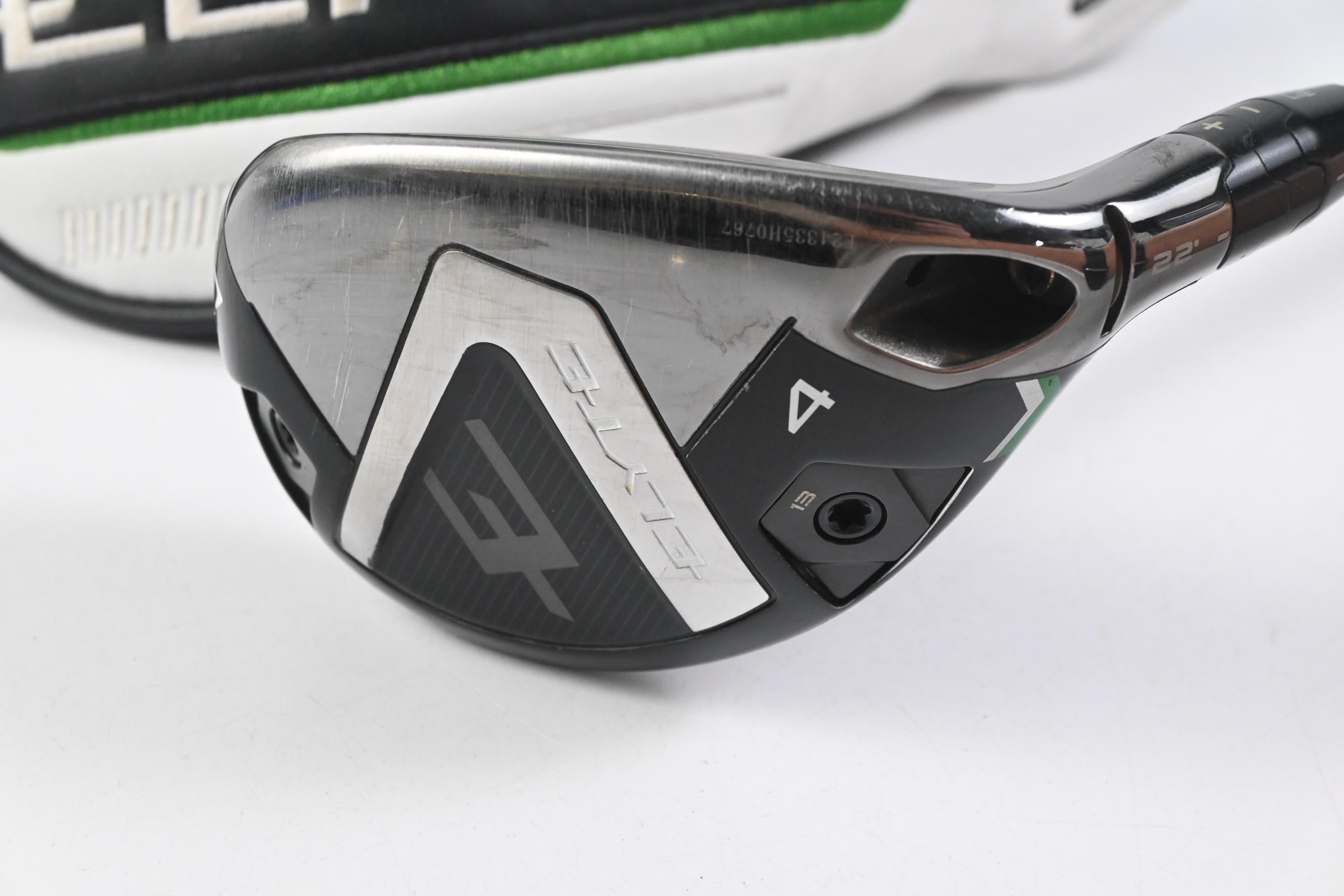 Callaway Elyte #4 Hybrid / 22 Degree / Regular Flex Denali Charcoal 60 Shaft