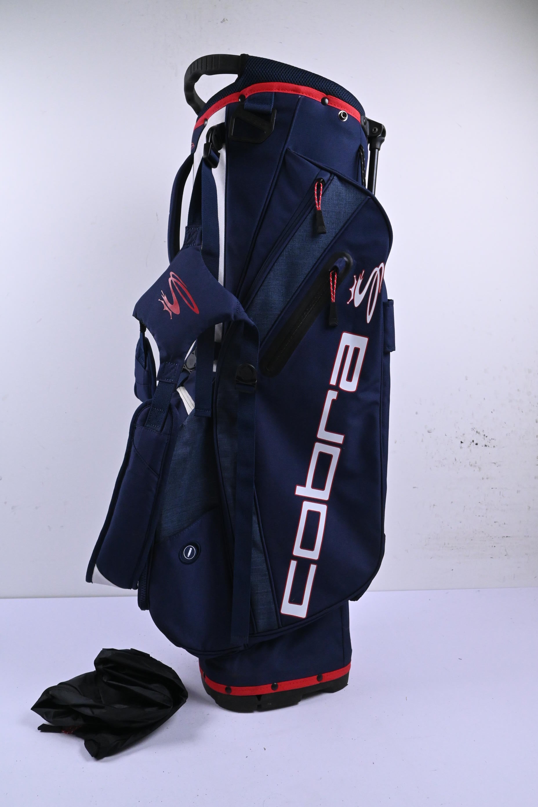 Cobra Stand Bag / 5-Way Divider / Blue, White & Red