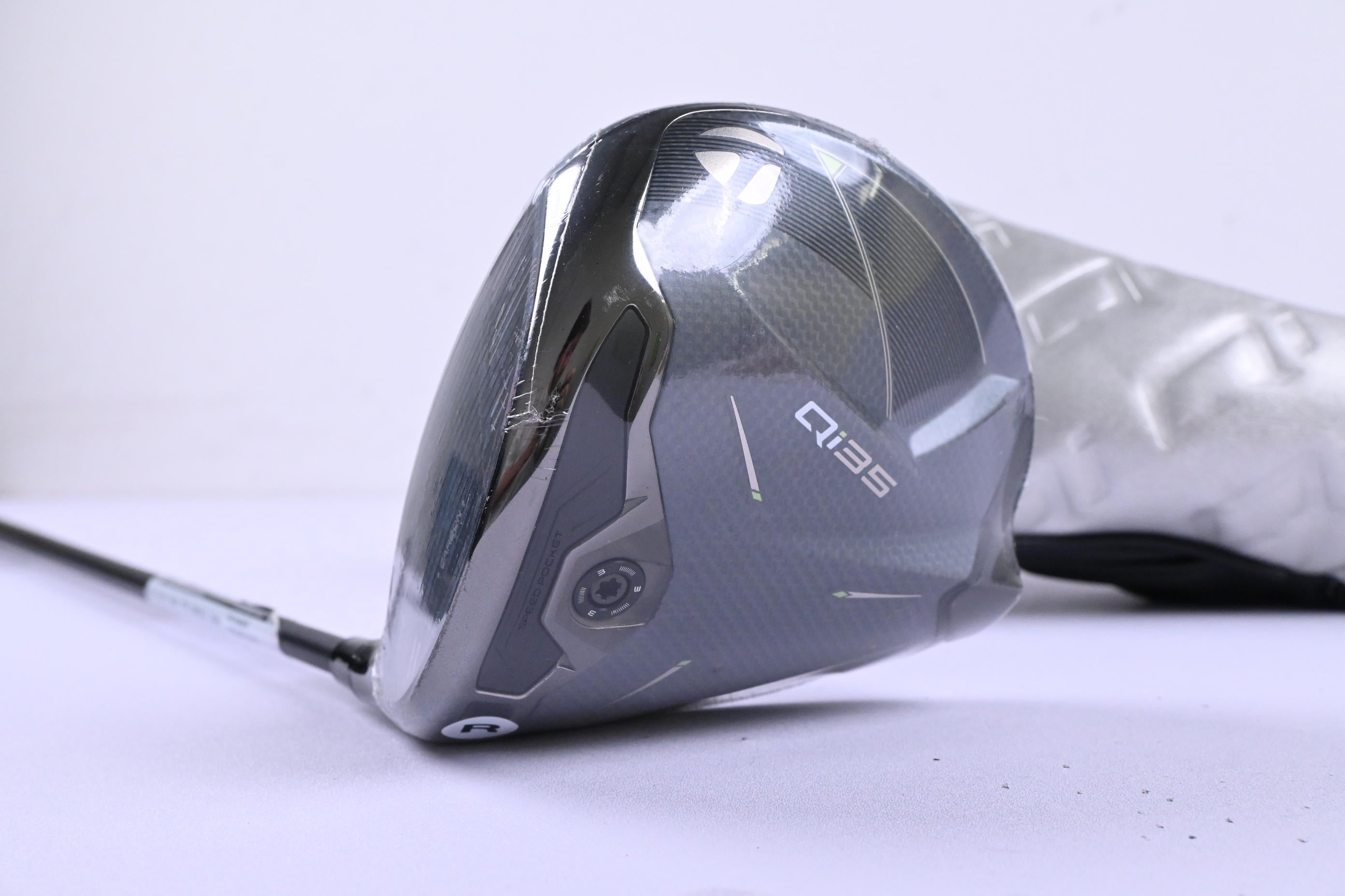 Left Hand Taylormade Qi35 Driver / 10.5 Degree / Regular Flex Ventus Blue 5