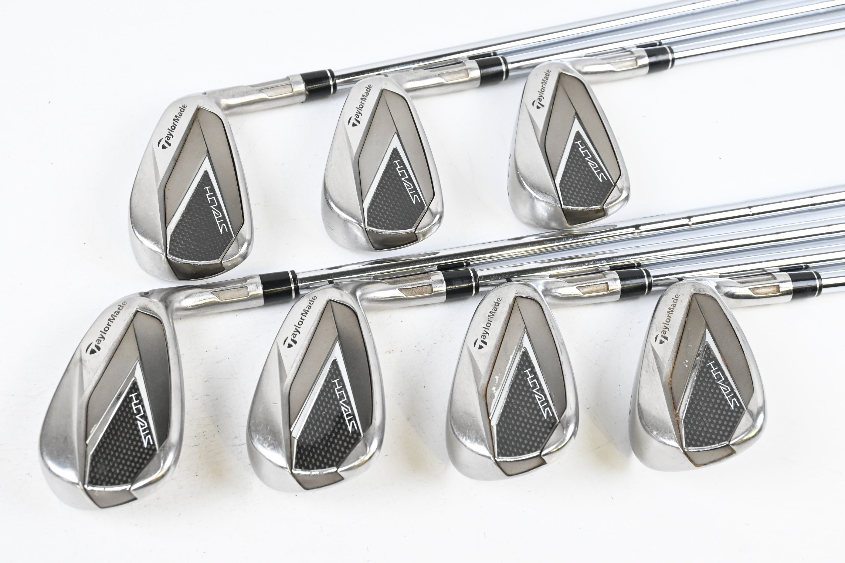 Taylormade Stealth Irons / 5-PW+GW / Regular Flex KBS Tour Lite Shafts