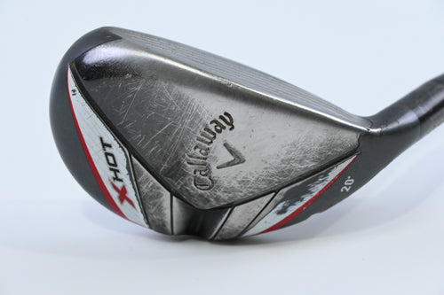 Callaway X Hot Pro #4 Hybrid / 20 Degree / Stiff Flex Project X PXv Shaft