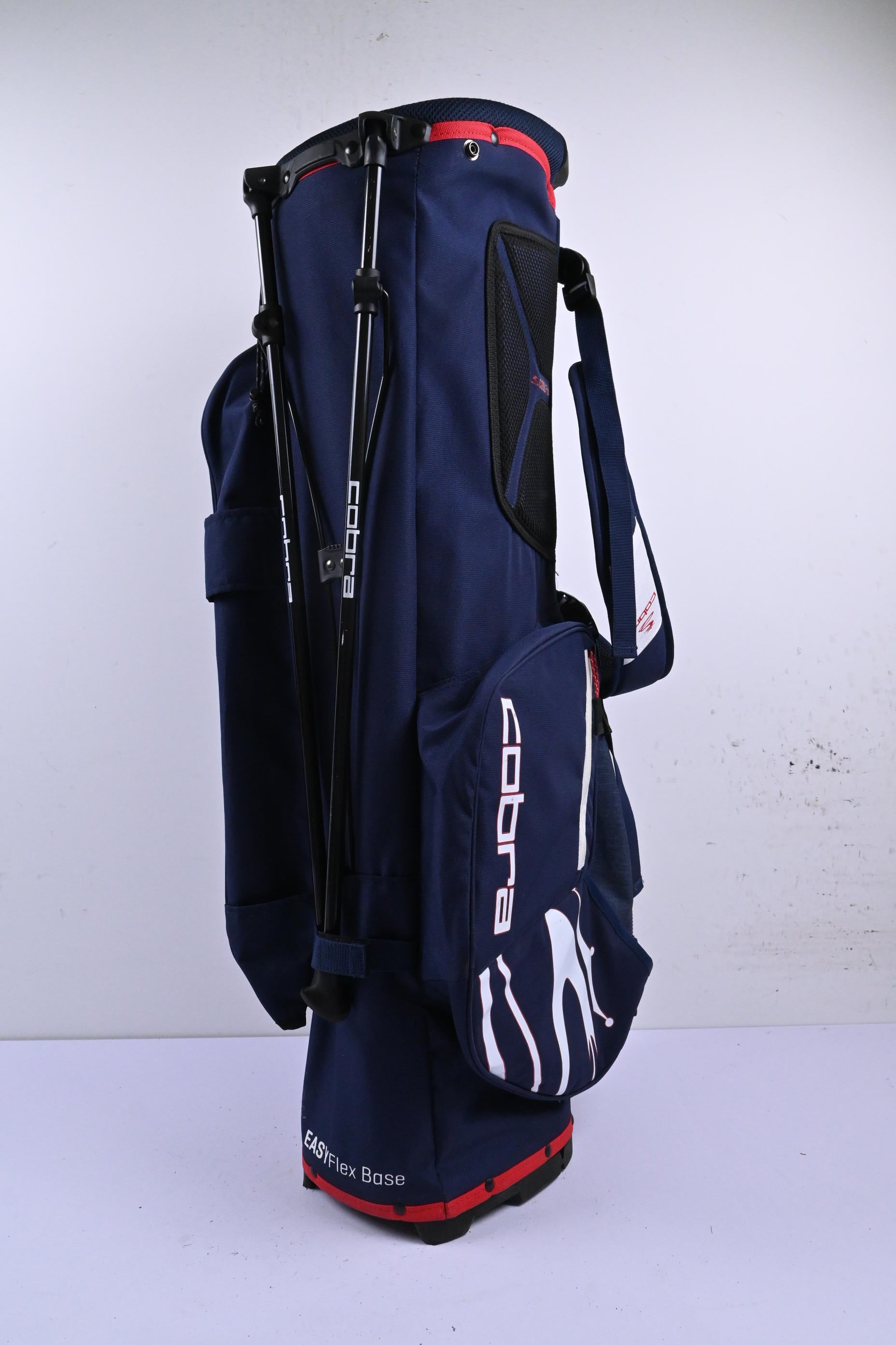 Cobra Stand Bag / 5-Way Divider / Blue, White & Red