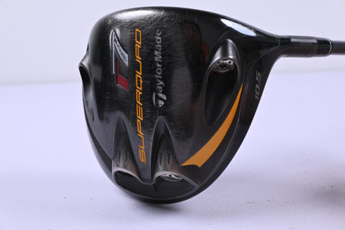 Taylormade R7 Superquad Driver / 10.5 Degree / Stiff Flex REAX 65 Shaft
