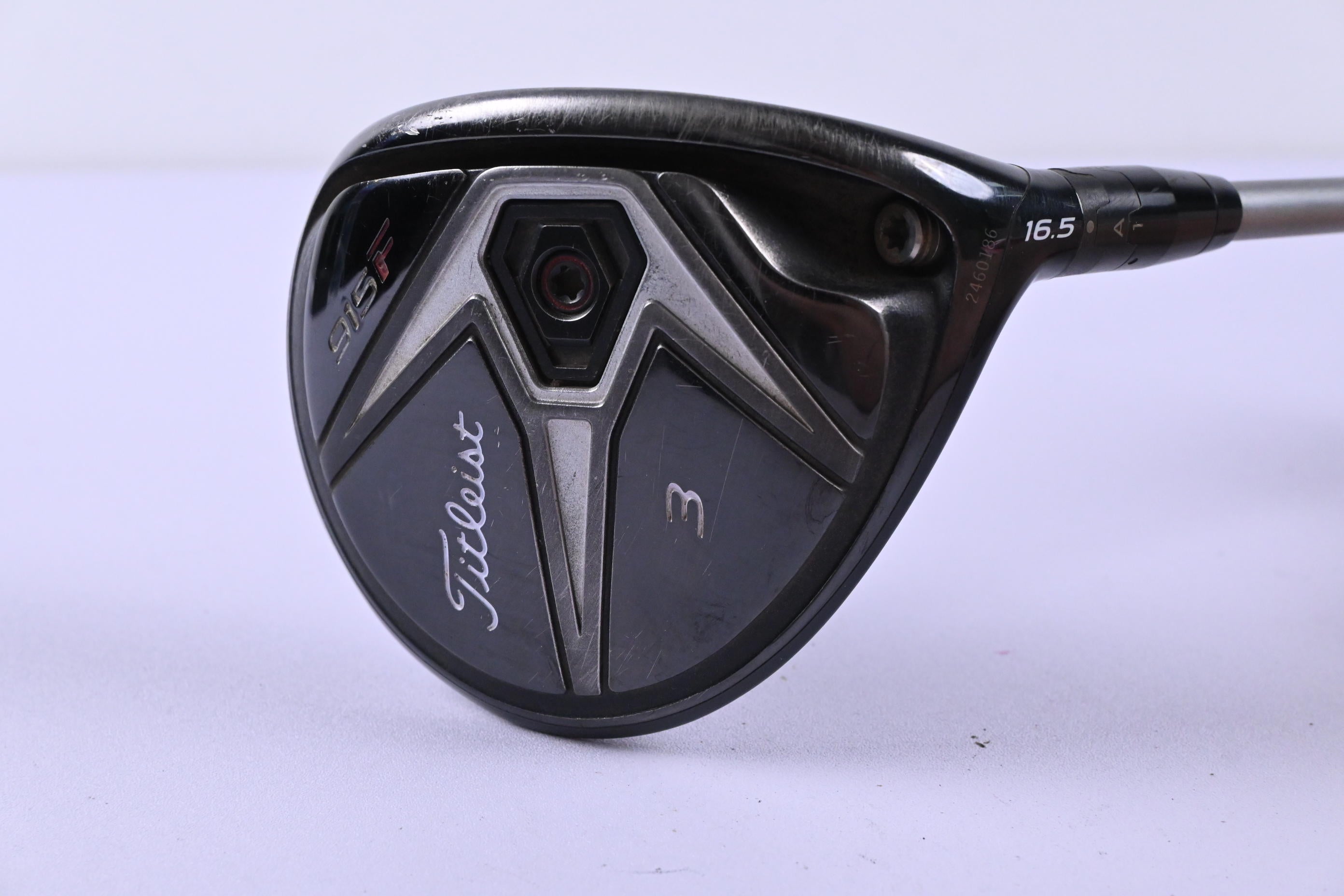 Titleist 915 F #3 Wood / 16.5 Degree / Regular Flex Diamana M+ Red 60 Shaft