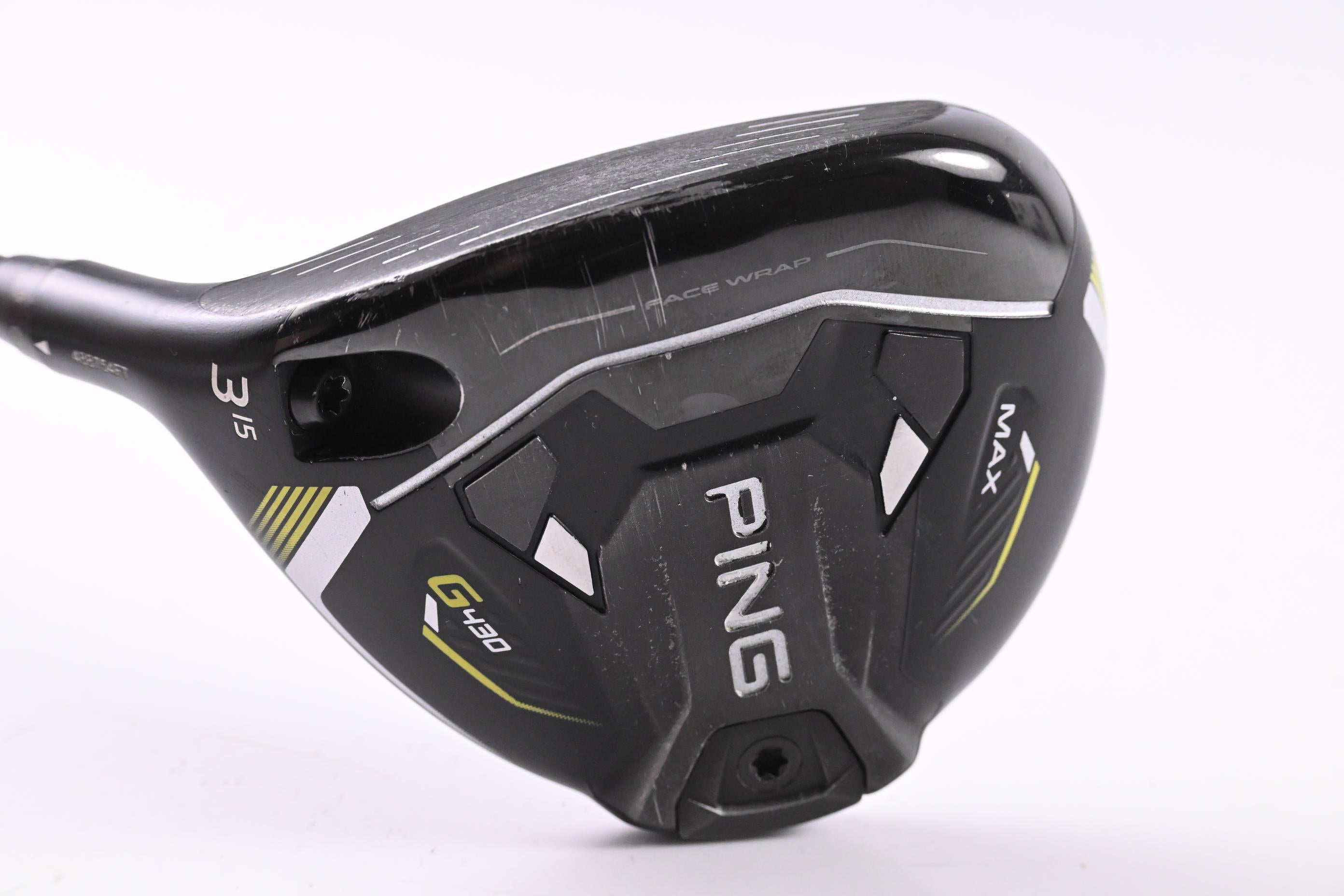 Left Hand Ping G430 Max #3 Wood / 15 Degree / Regular Flex Ping ALTA CB Black 65