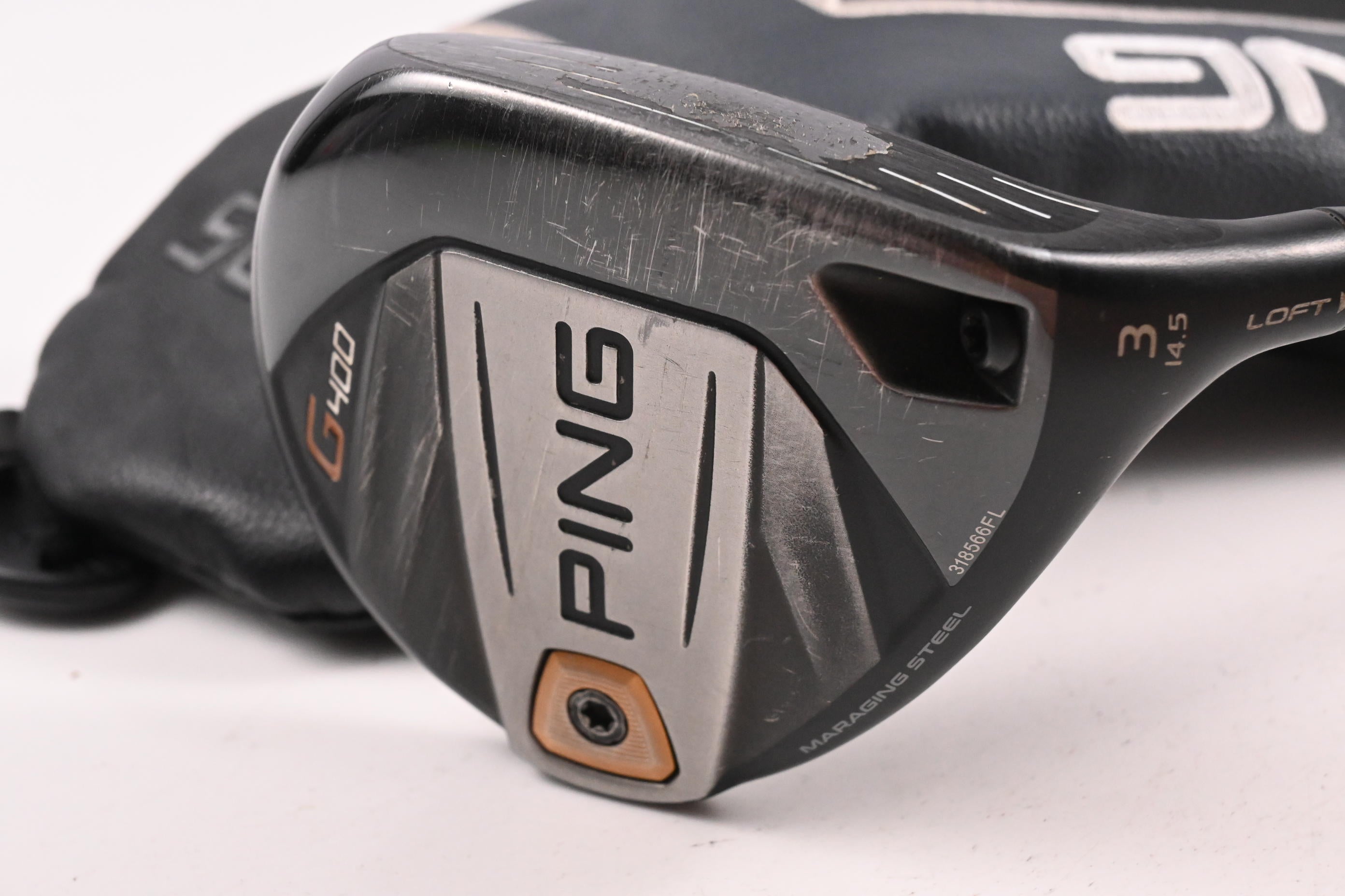 Ping G400 #3 Wood / 14.5 Degree / Regular Flex Ping Alta CB 65 Shaft