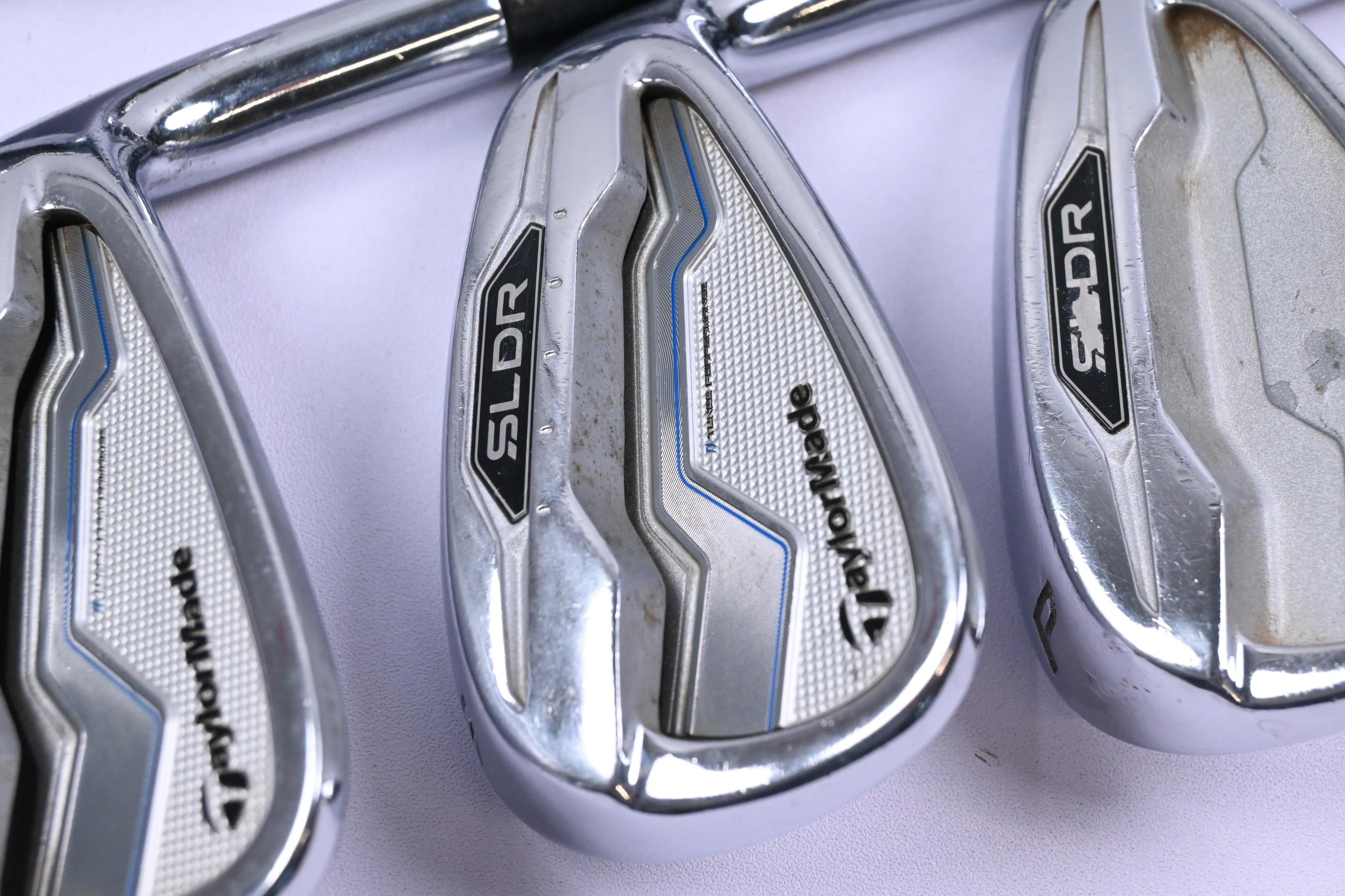 Taylormade SLDR Irons / 4-PW+SW / Regular Flex KBS Tour C-Taper 90 Shafts