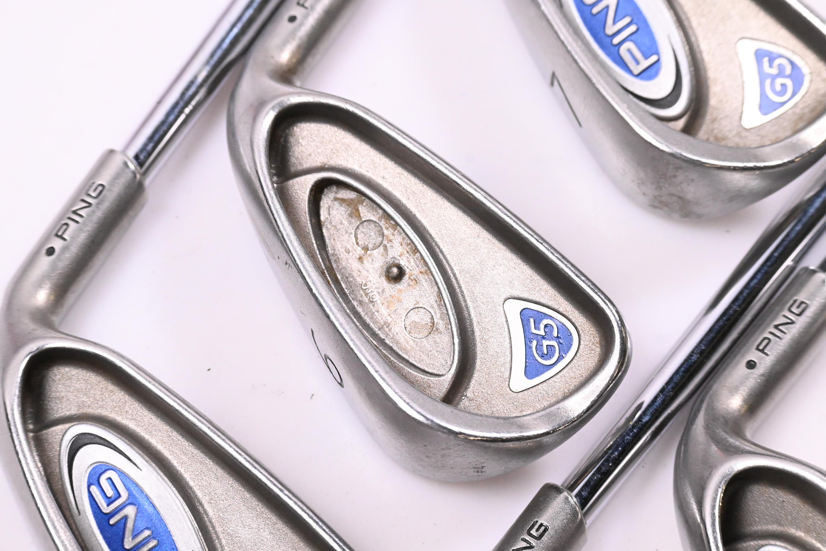 Ping G5 Irons / 5-PW / Black Dot / Regular Flex Ping Shafts